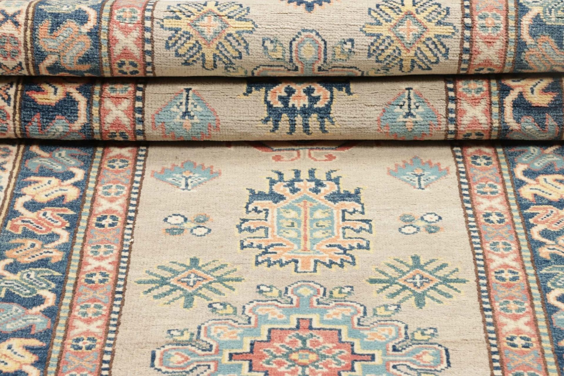 Kazak Orientteppich aus Pakistan, 87 × 240 cm