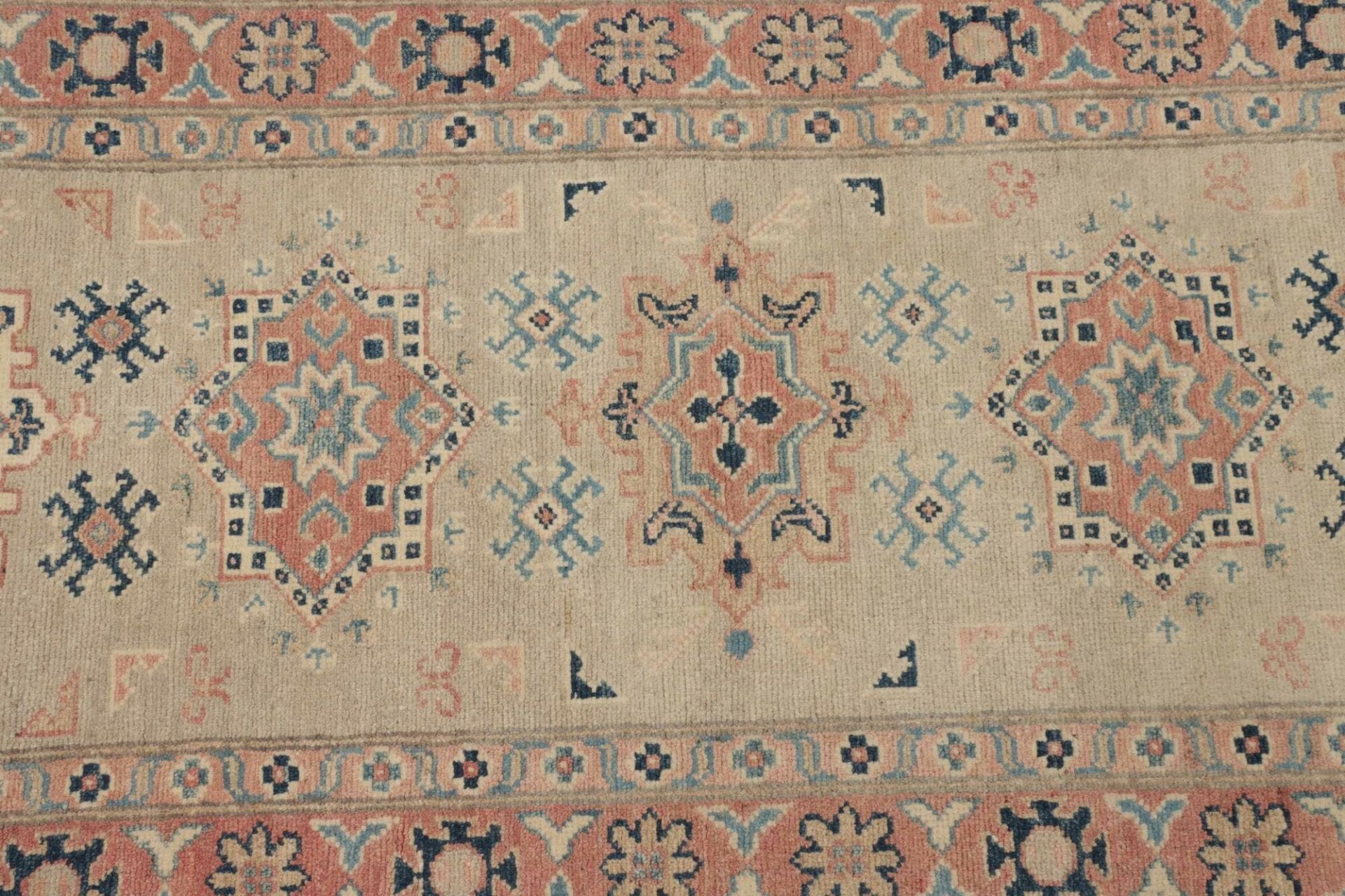 Handgeknüpfter Kazak Orientteppich 87 × 245 cm