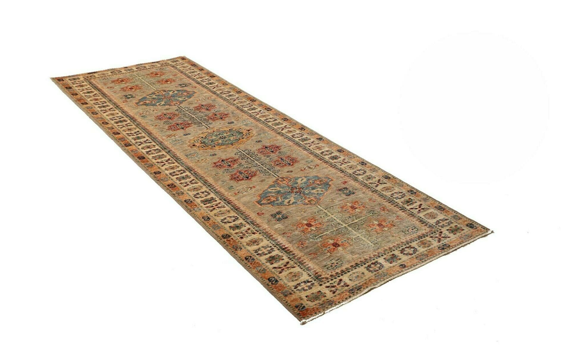 Handgeknüpfter Kazak Orientteppich, 85 × 244 cm, Wolle