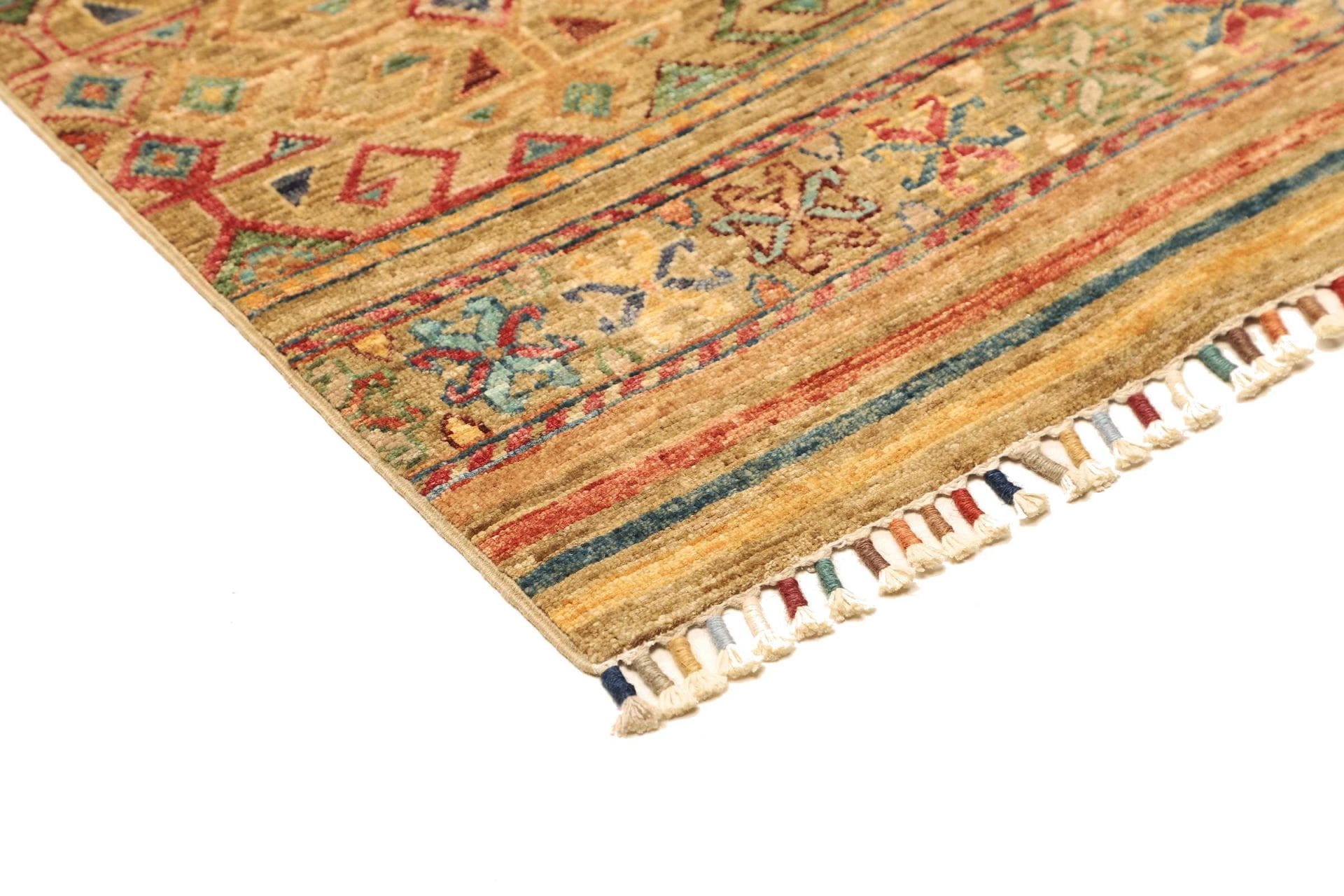 Handgeknüpfter Samarkand Orientteppich 82 × 251 cm