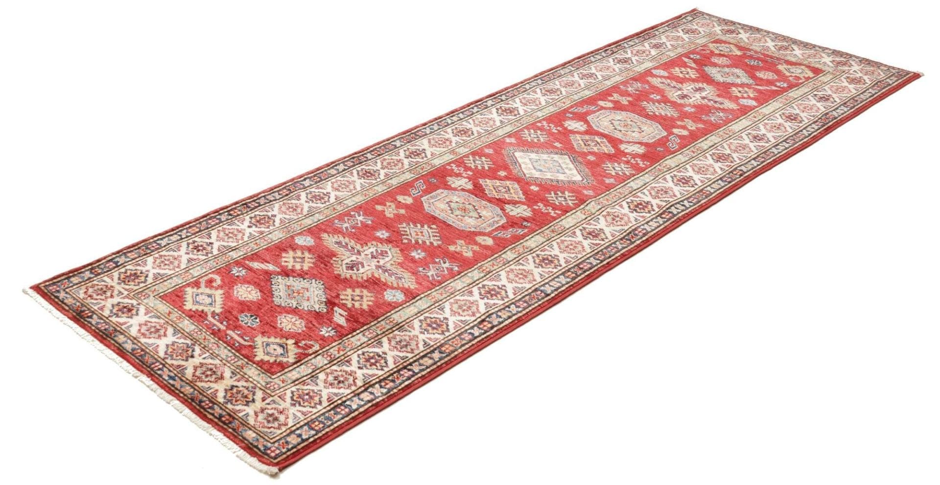 Handgeknüpfter Kazak Orientteppich 78 × 246 cm