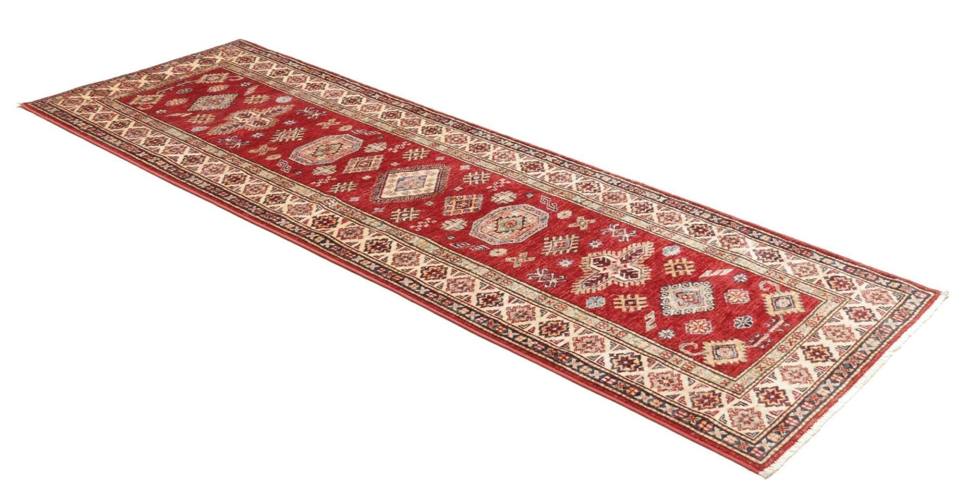 Handgeknüpfter Kazak Orientteppich 78 × 246 cm