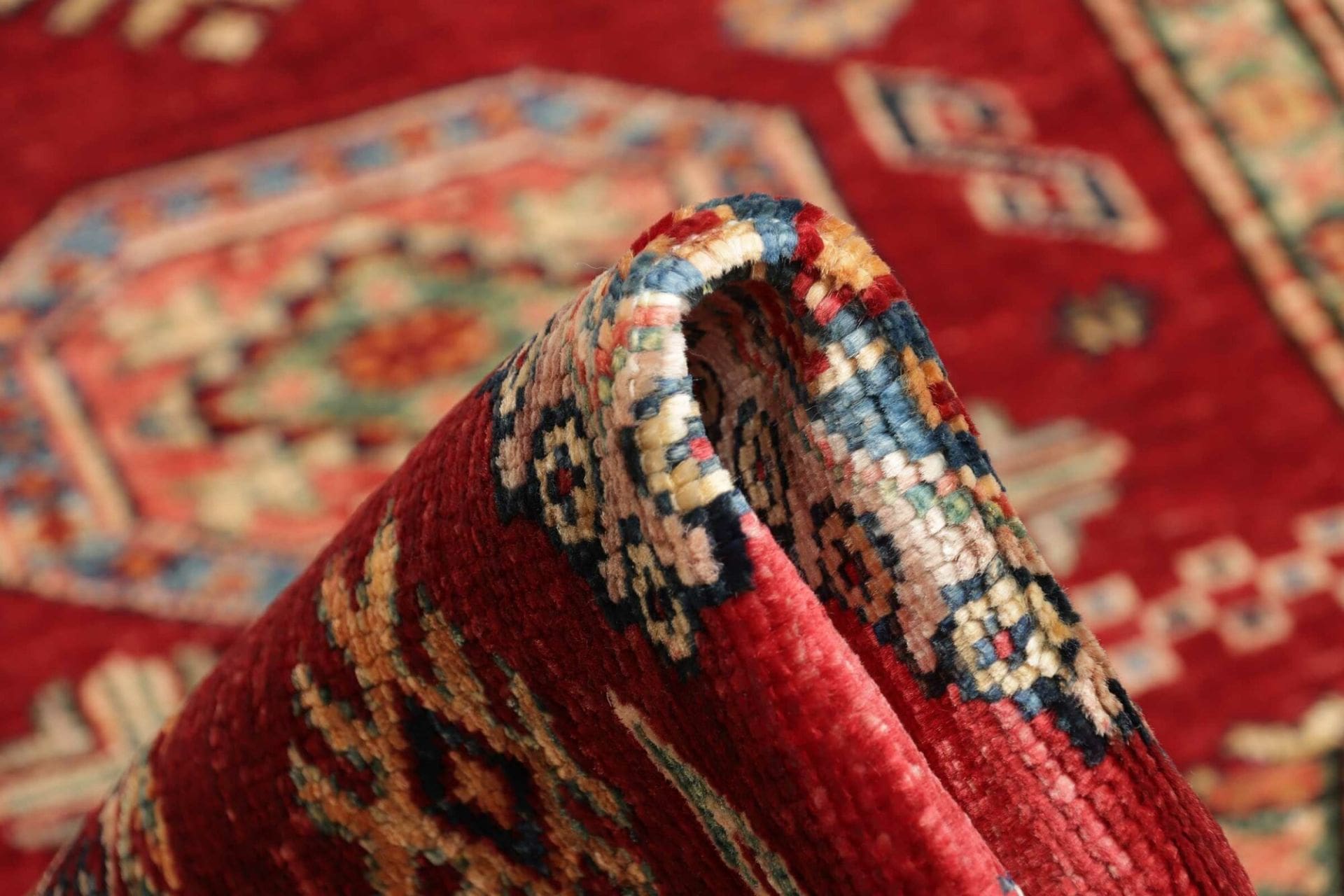 Handgeknüpfter Kazak Orientteppich 78 × 246 cm