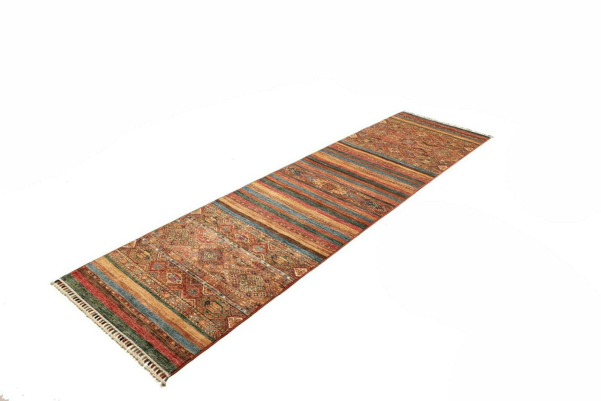 Handgeknüpfter Samarkand Orientteppich 82 × 293 cm