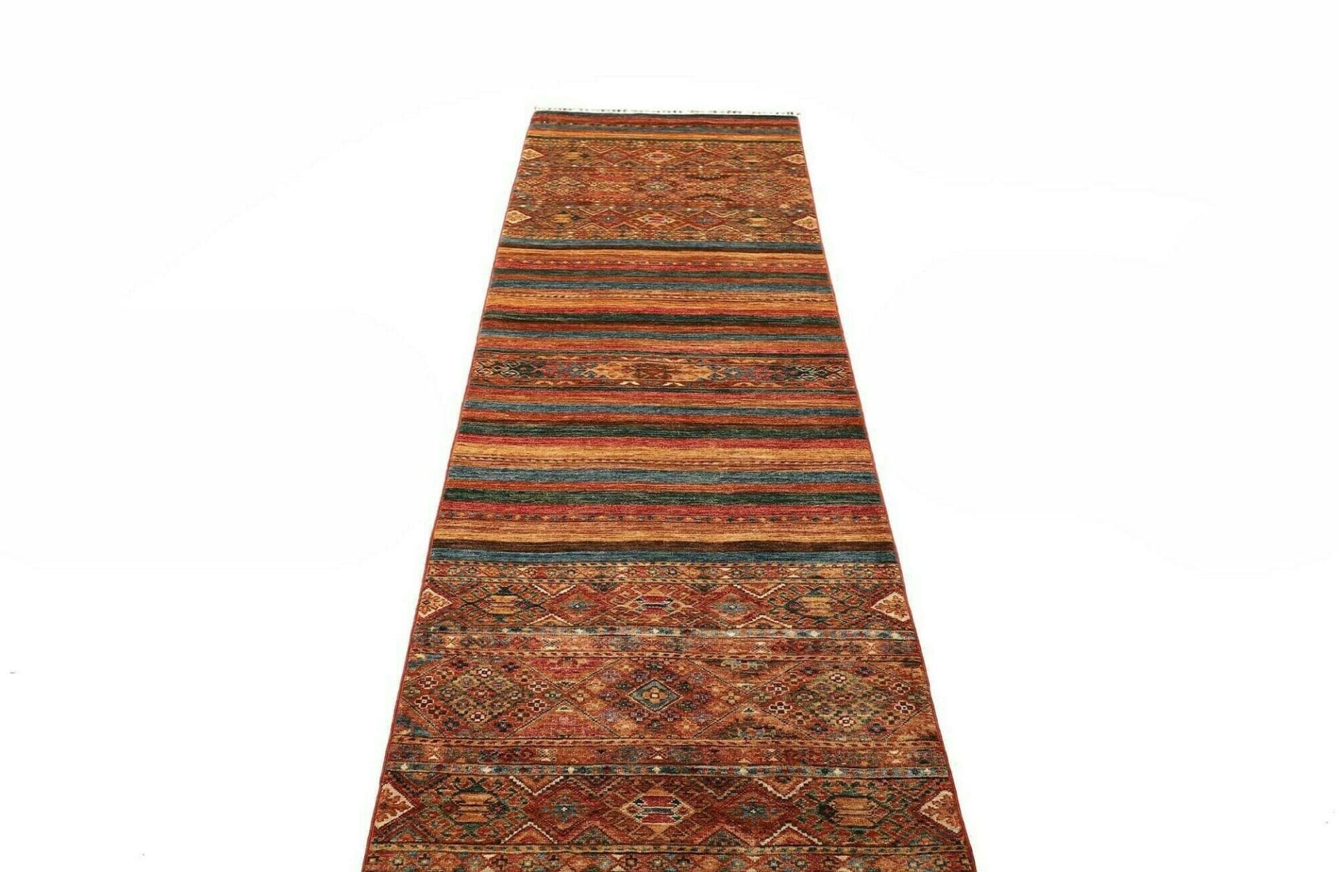 Handgeknüpfter Samarkand Orientteppich 82 × 293 cm