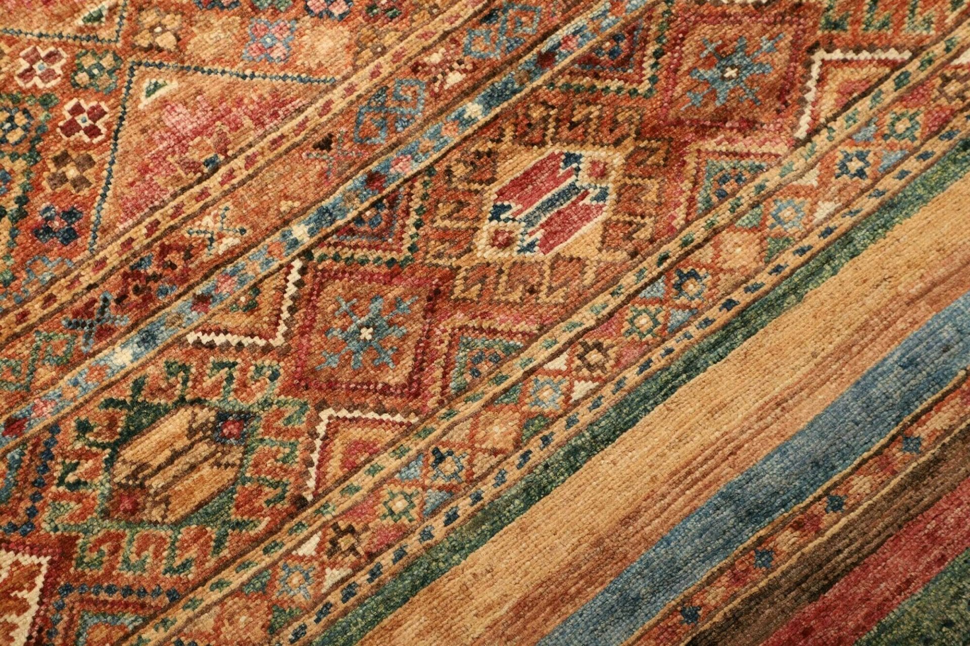 Handgeknüpfter Samarkand Orientteppich 82 × 293 cm
