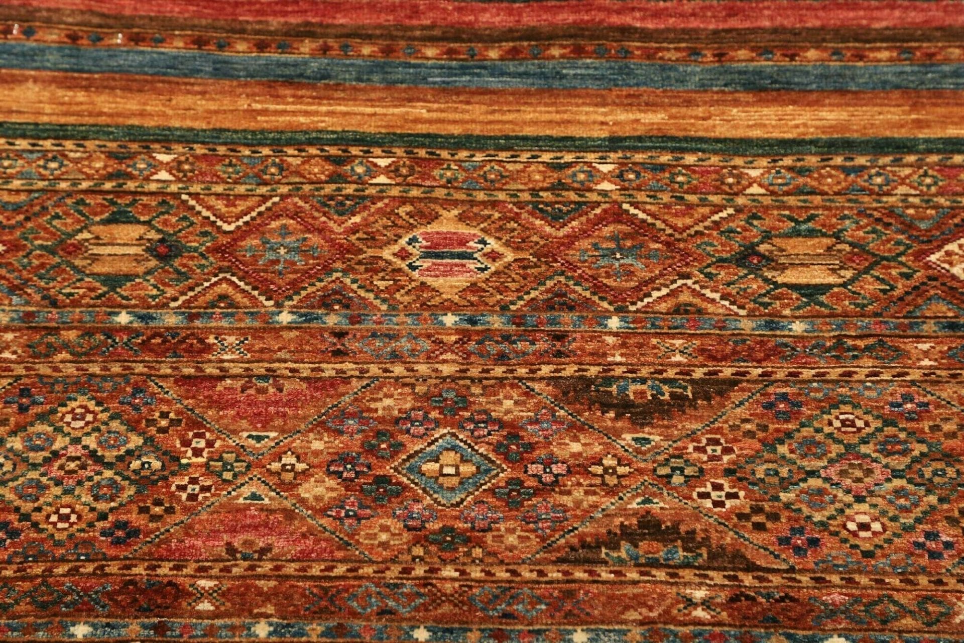 Handgeknüpfter Samarkand Orientteppich 82 × 293 cm