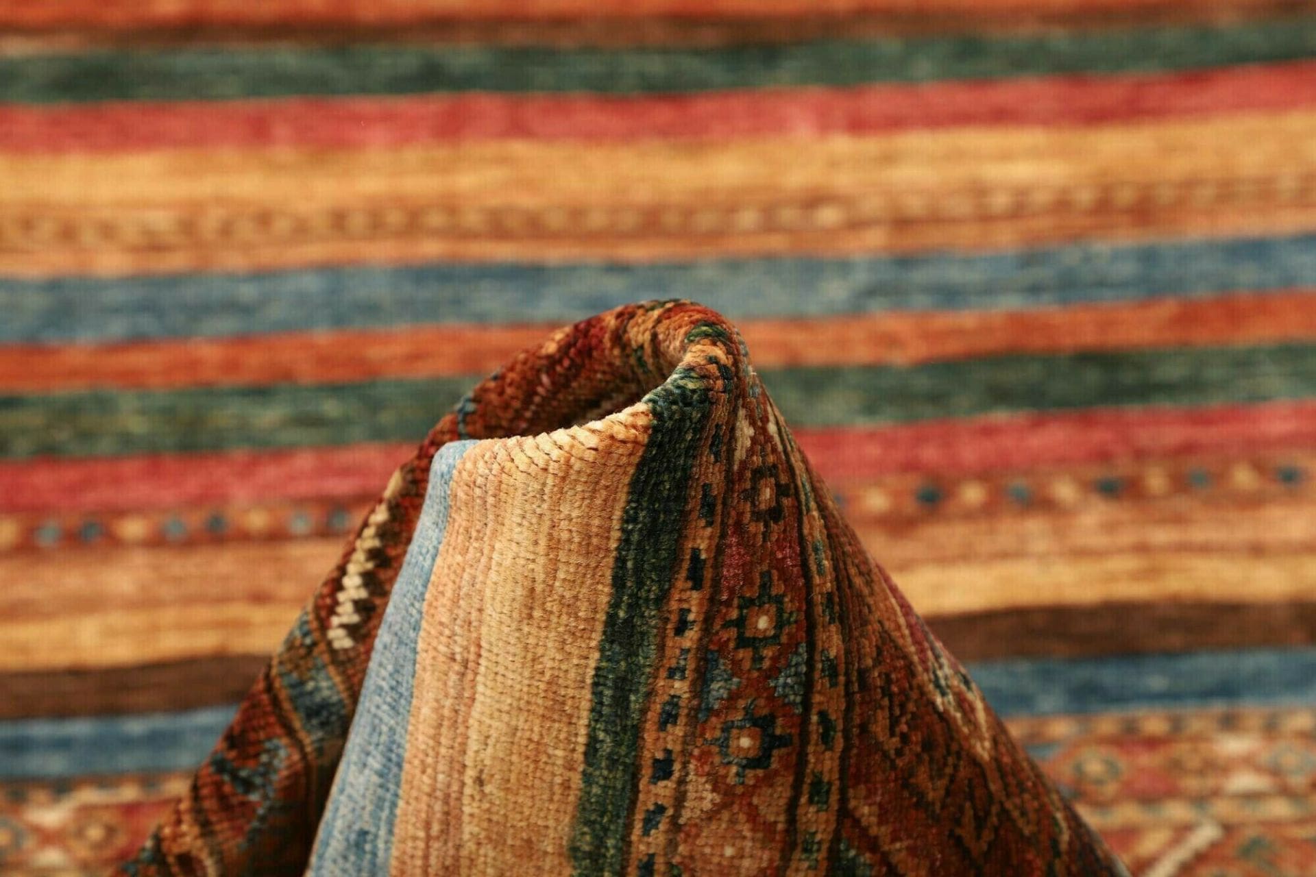 Handgeknüpfter Samarkand Orientteppich 82 × 293 cm
