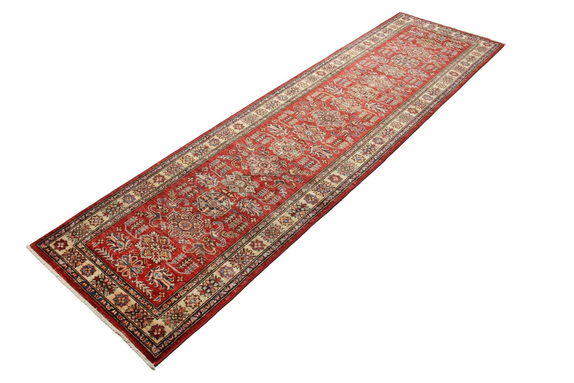 Handgeknüpfter Kazak Orientteppich, 83 × 294 cm, Wolle