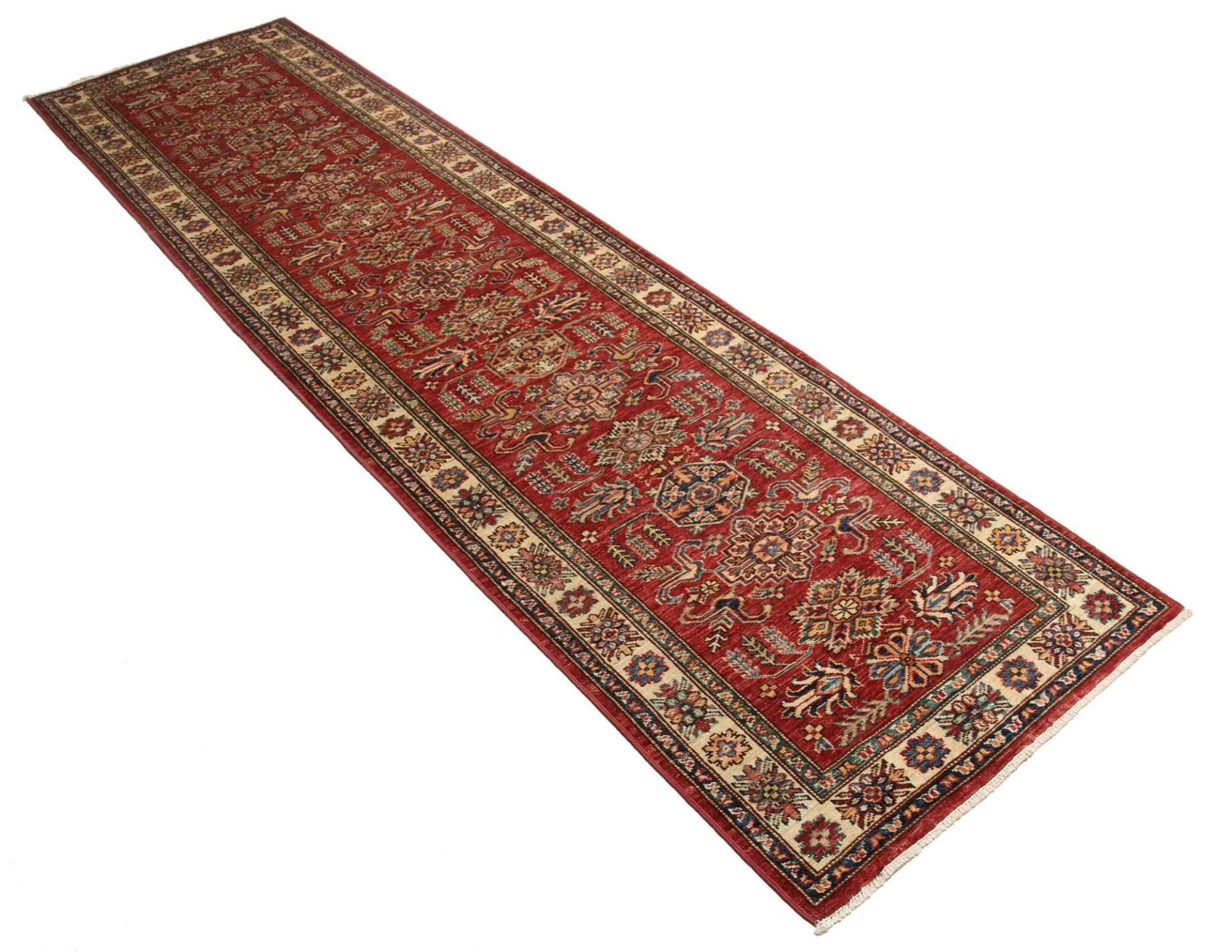 Handgeknüpfter Kazak Orientteppich, 83 × 294 cm, Wolle
