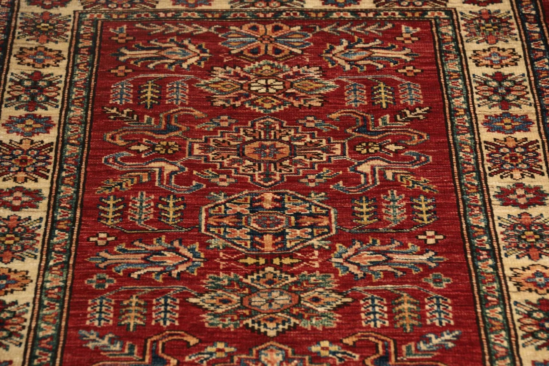 Handgeknüpfter Kazak Orientteppich, 83 × 294 cm, Wolle