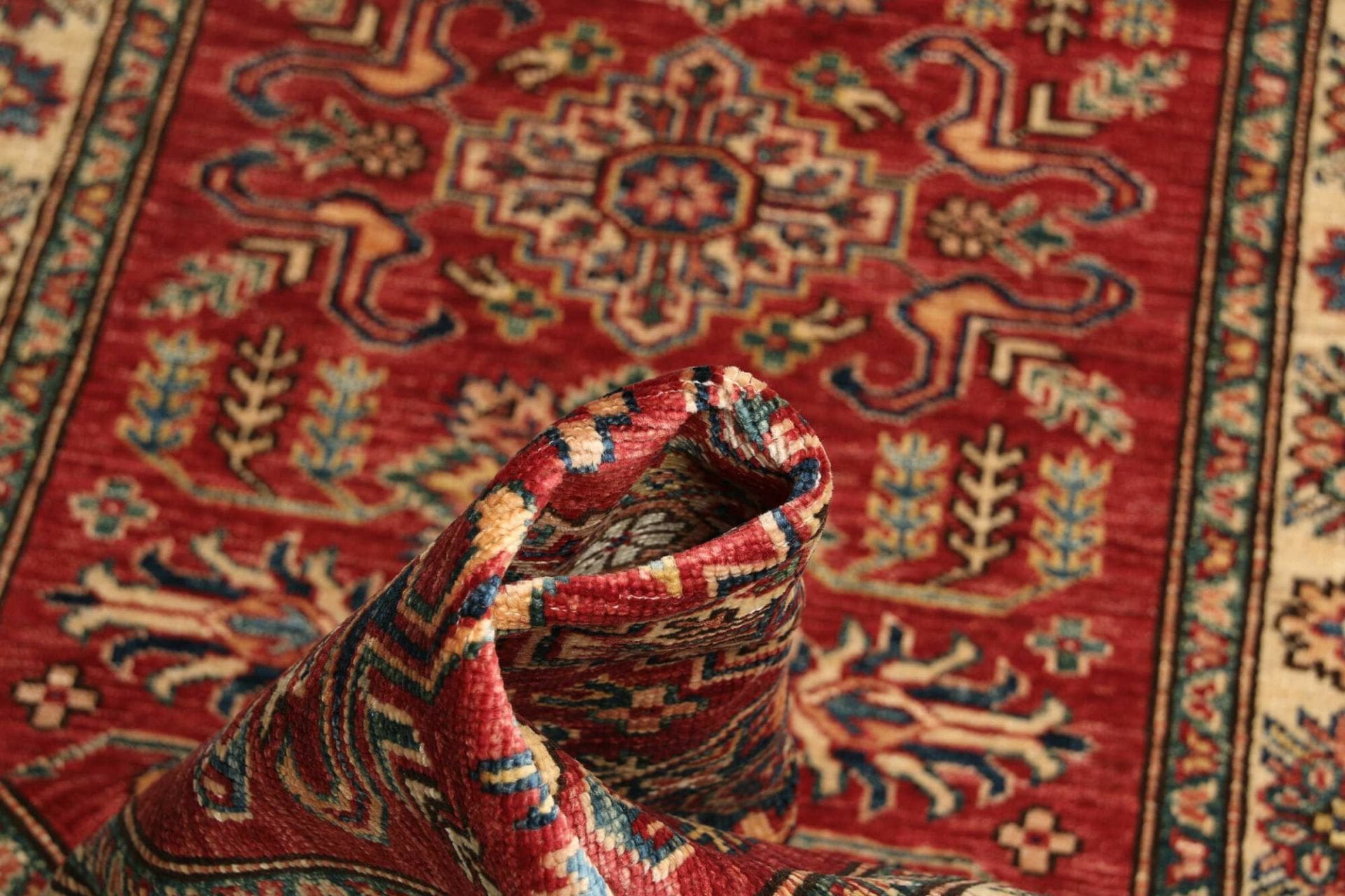 Handgeknüpfter Kazak Orientteppich, 83 × 294 cm, Wolle