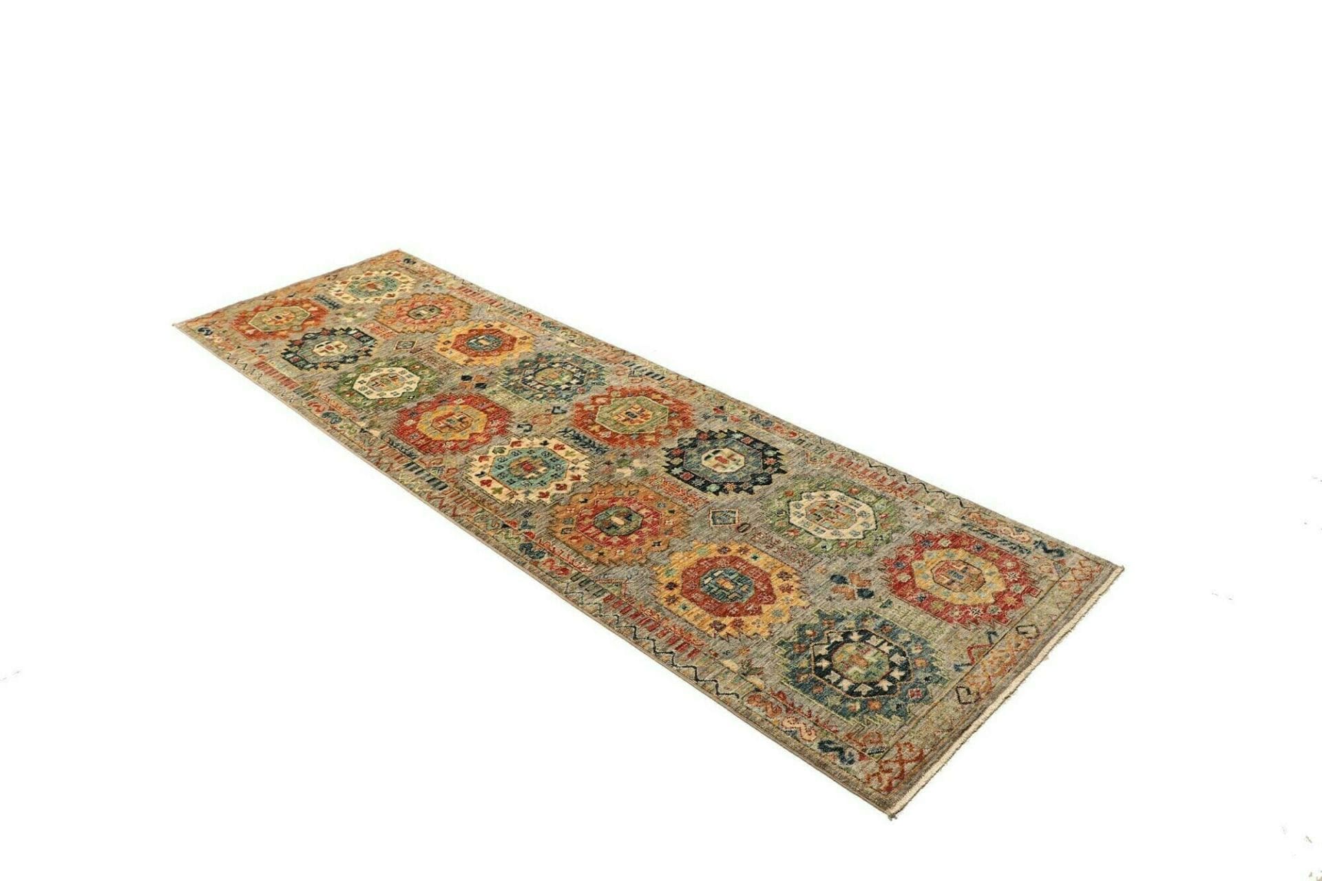 Samarkand Orientteppich 82 × 249 cm aus Wolle, handgeknüpft