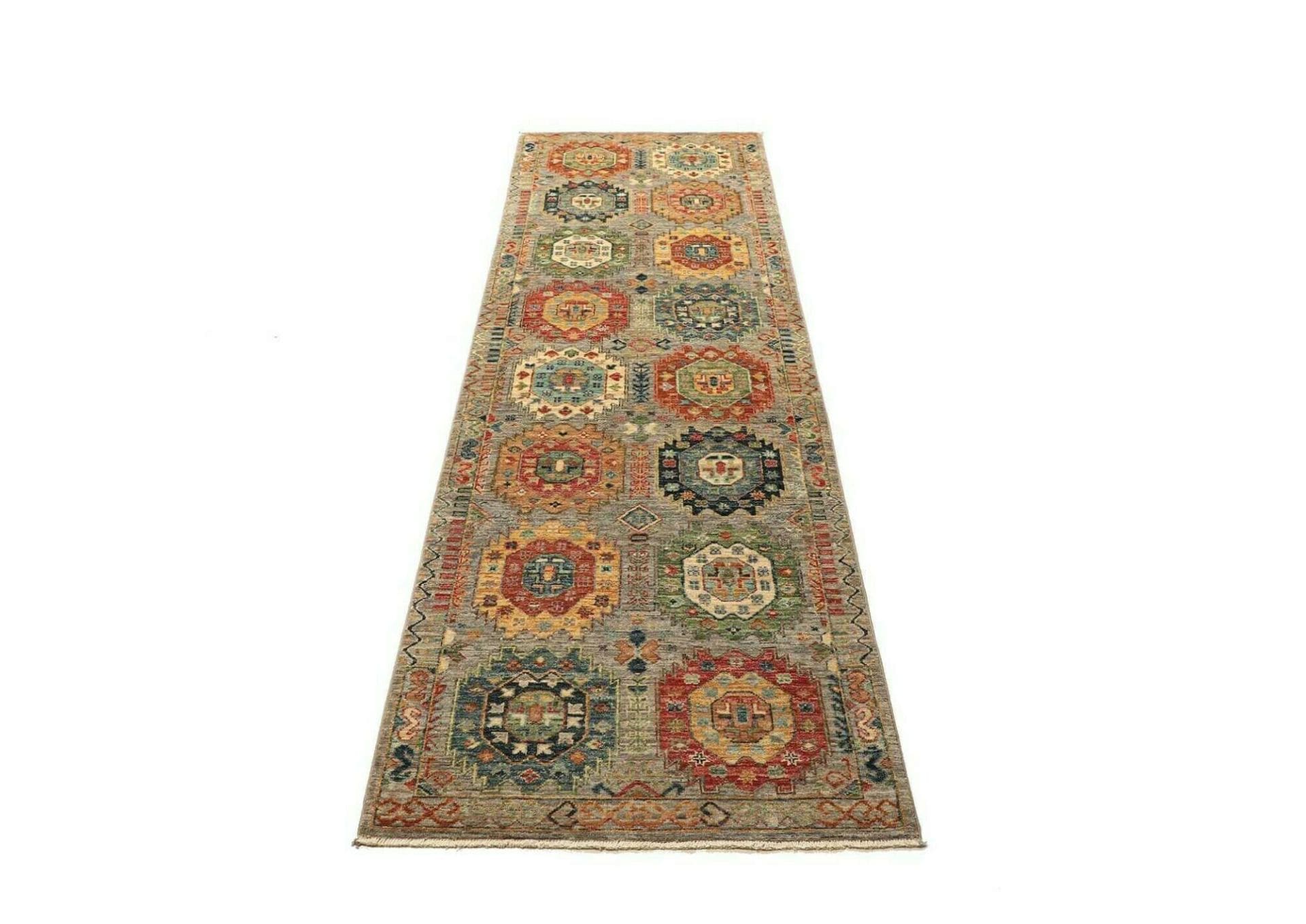 Samarkand Orientteppich 82 × 249 cm aus Wolle, handgeknüpft