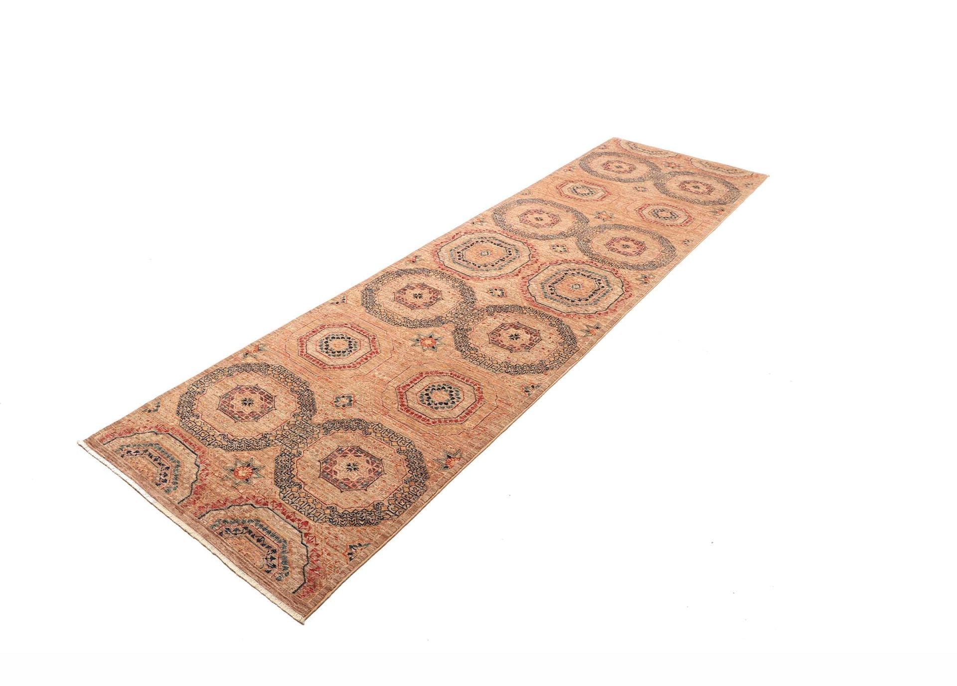 Handgeknüpfter Mamluk Orientteppich 84 × 296 cm