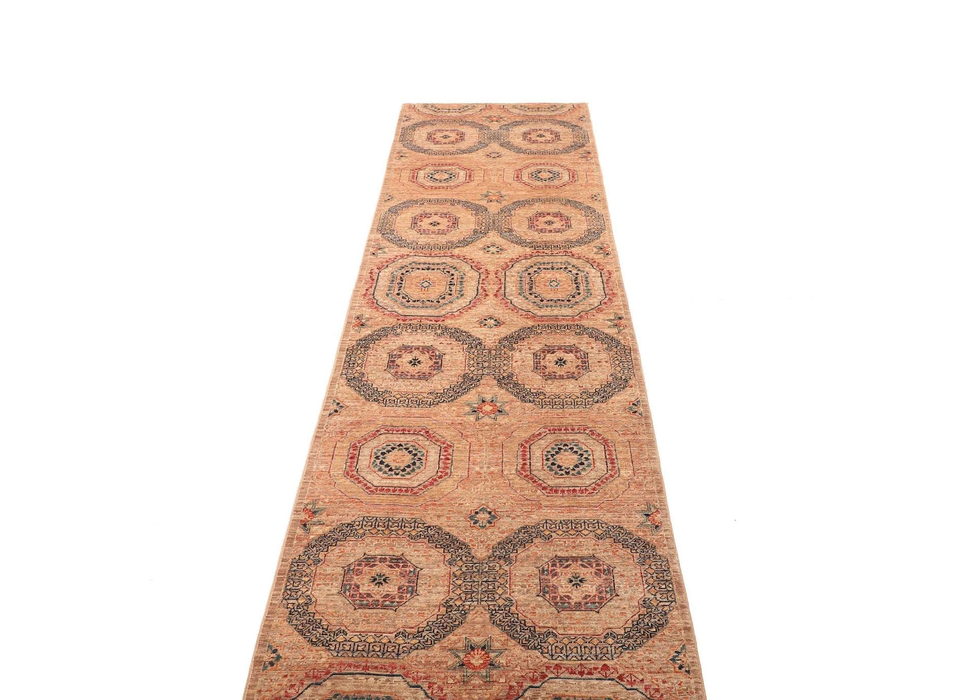 Handgeknüpfter Mamluk Orientteppich 84 × 296 cm