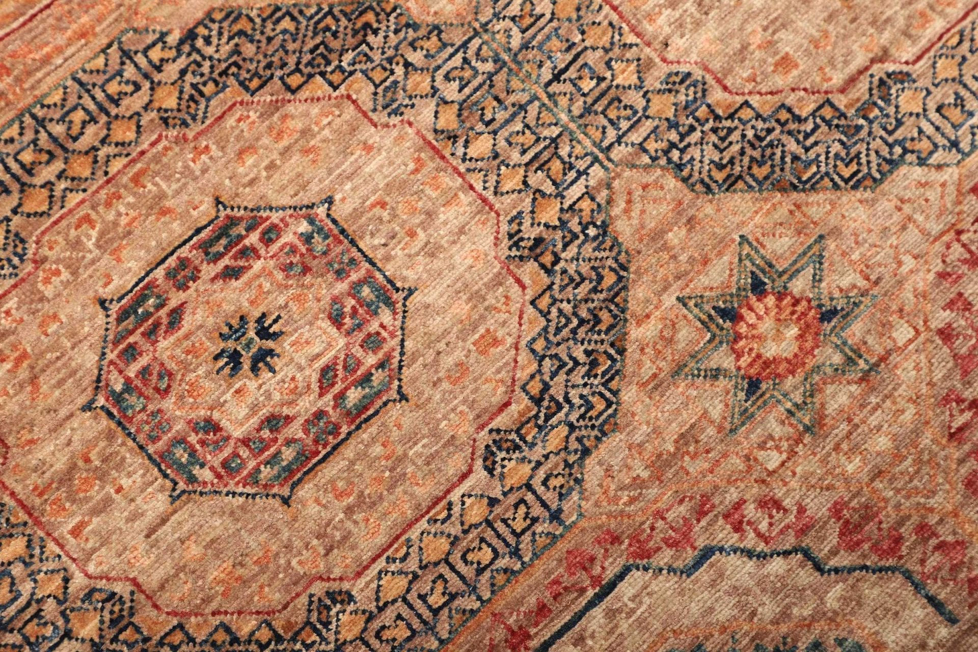 Handgeknüpfter Mamluk Orientteppich 84 × 296 cm