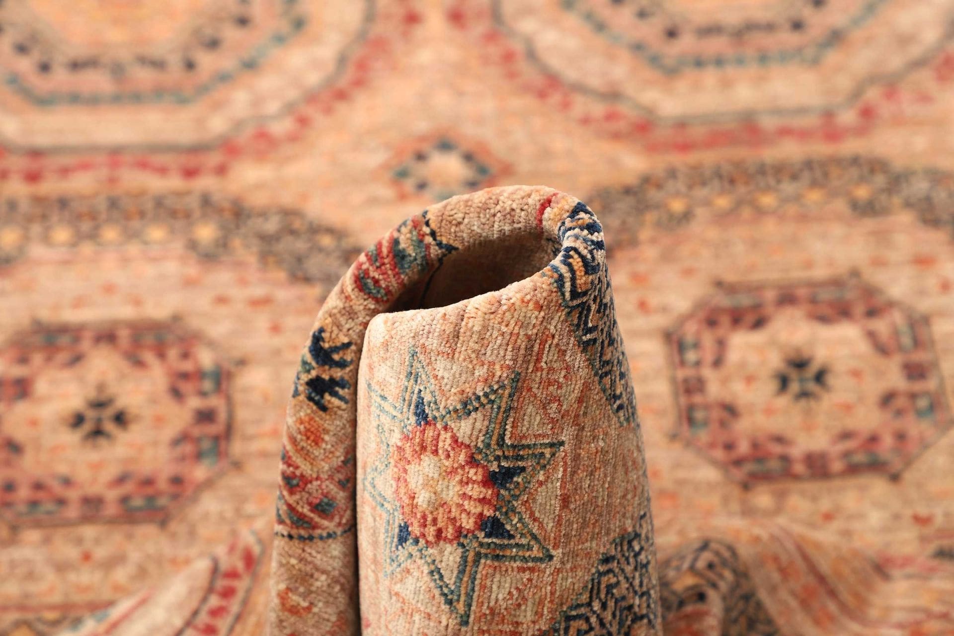 Handgeknüpfter Mamluk Orientteppich 84 × 296 cm