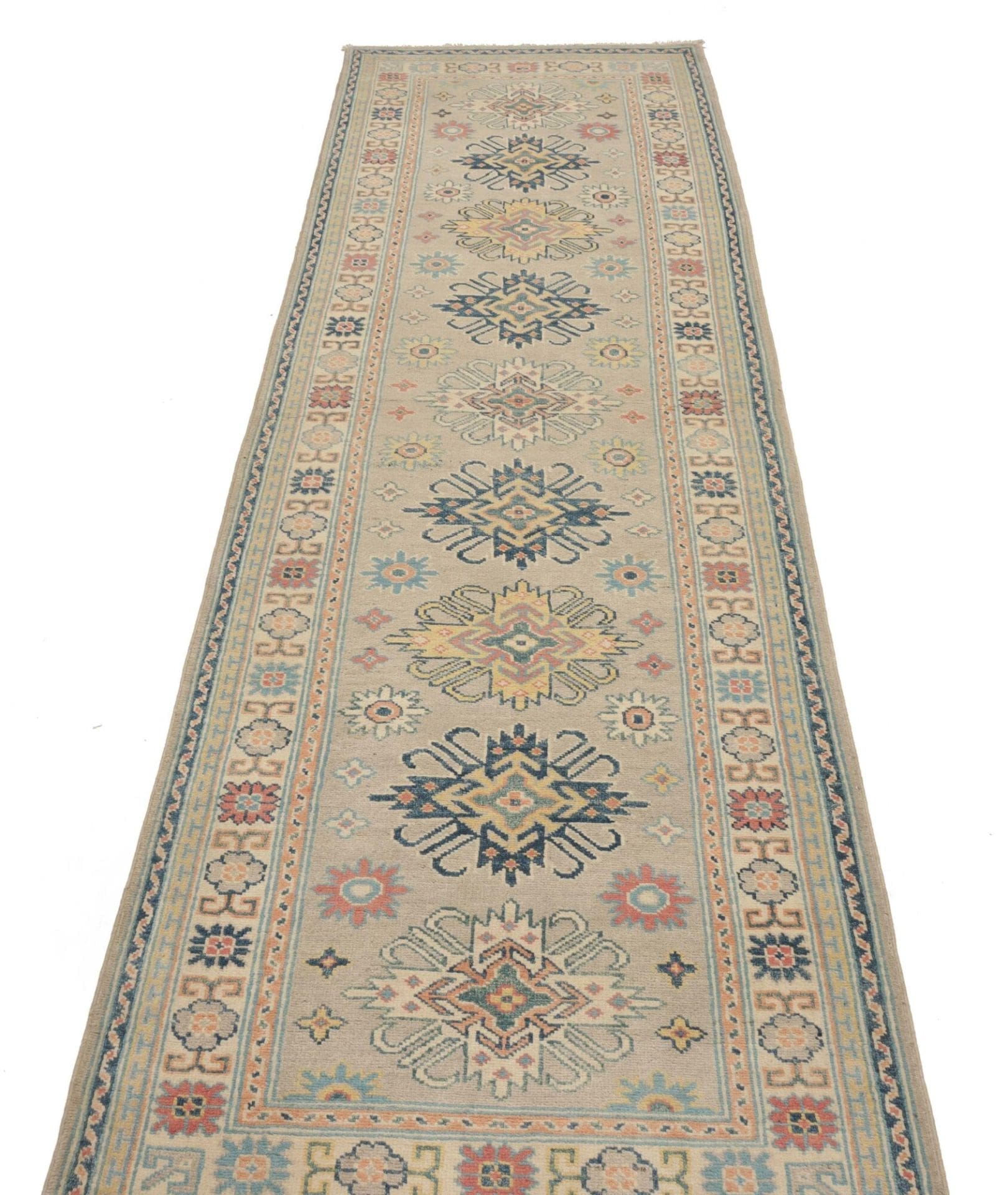 Handgeknüpfter Kazak Orientteppich 86 × 292 cm