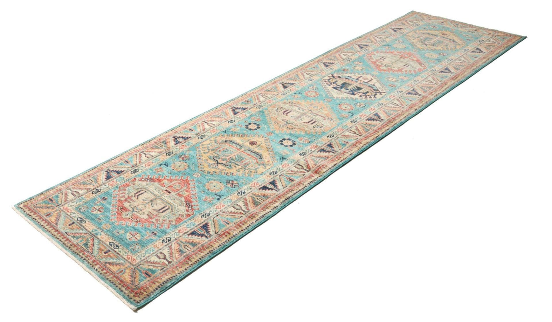 Handgeknüpfter Kazak Orientteppich 82 × 296 cm