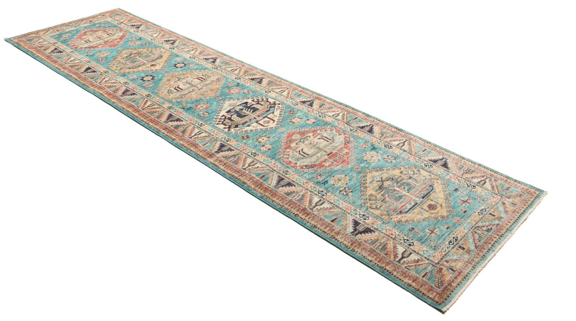 Handgeknüpfter Kazak Orientteppich 82 × 296 cm