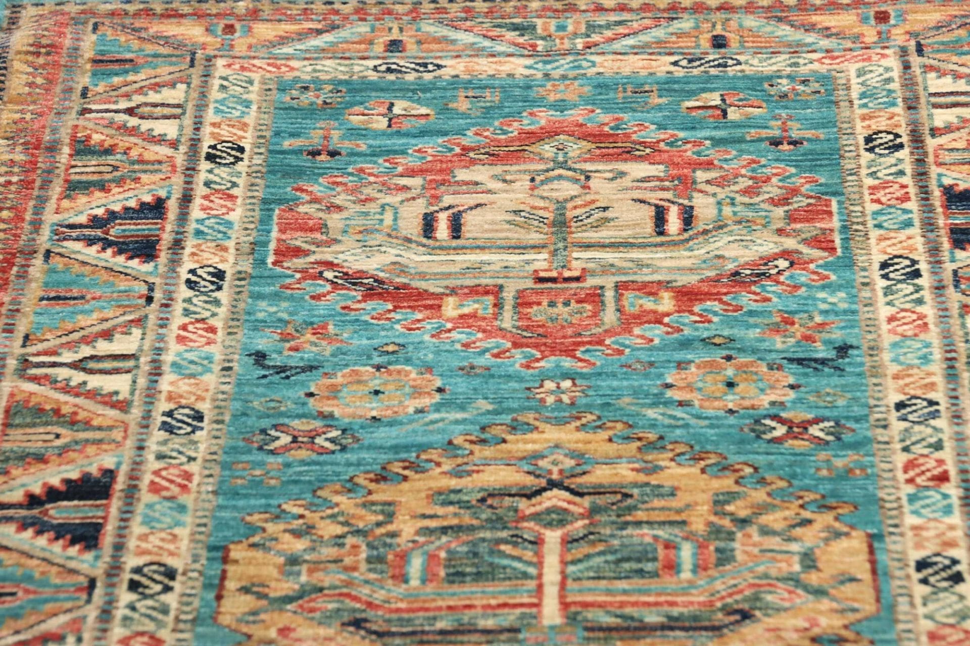 Handgeknüpfter Kazak Orientteppich 82 × 296 cm