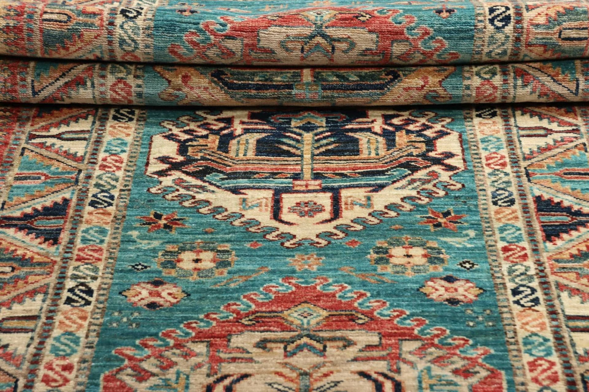 Handgeknüpfter Kazak Orientteppich 82 × 296 cm