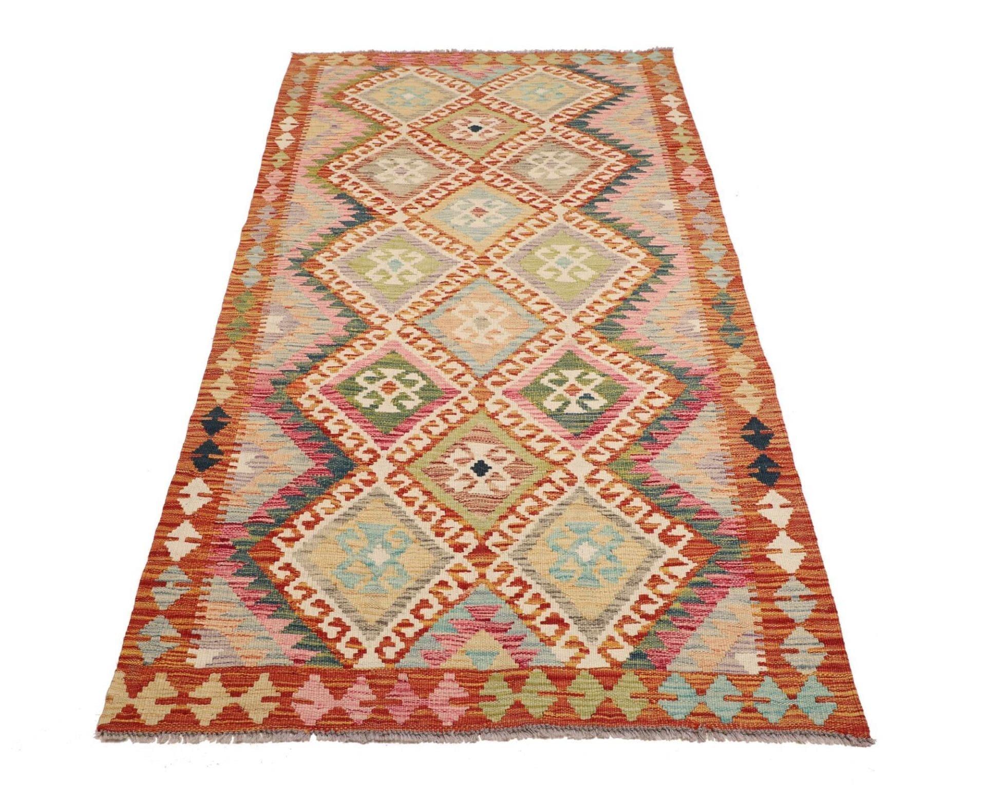 Handgewebter Kelim 104 × 210 cm