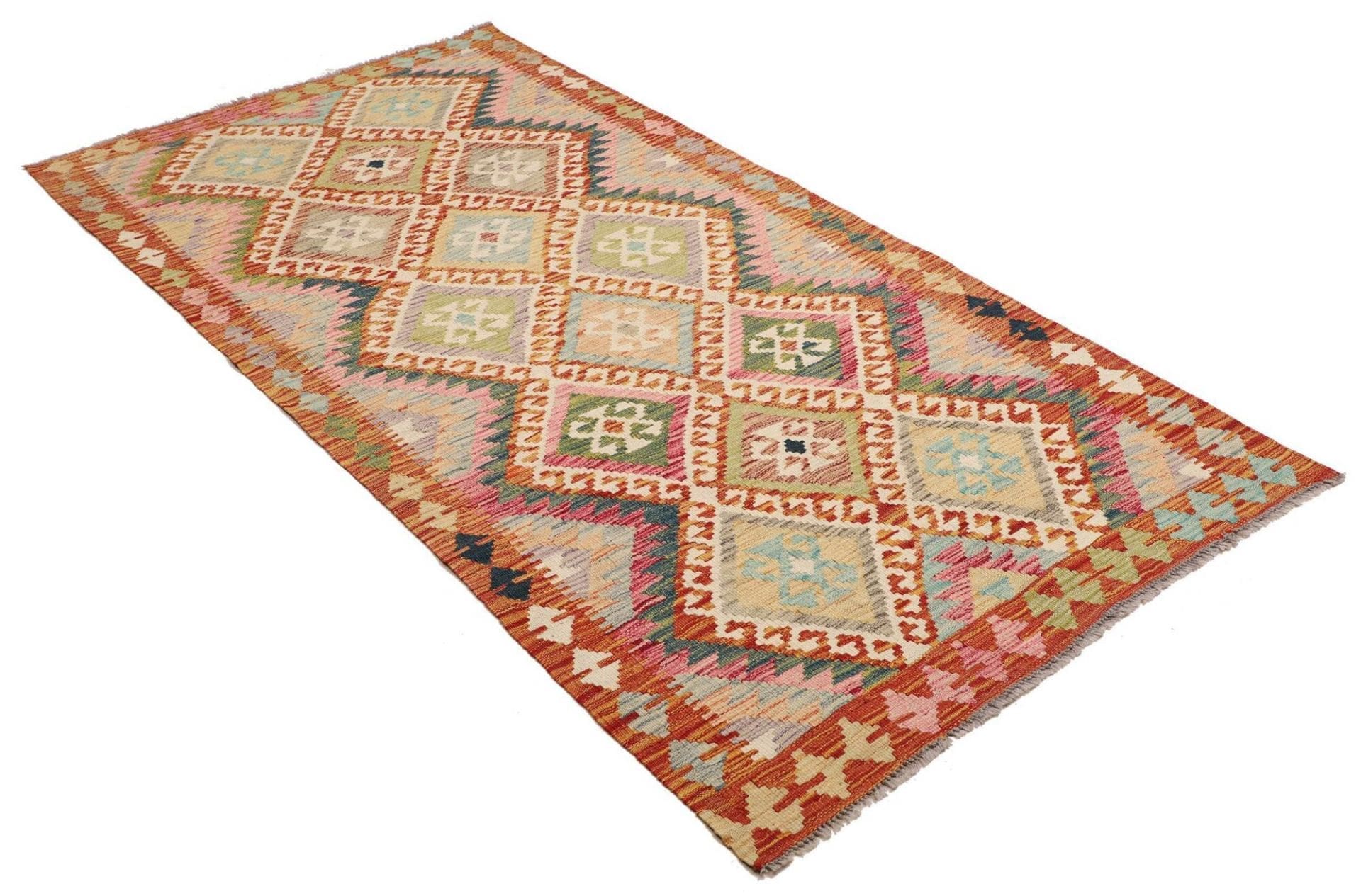 Handgewebter Kelim 104 × 210 cm