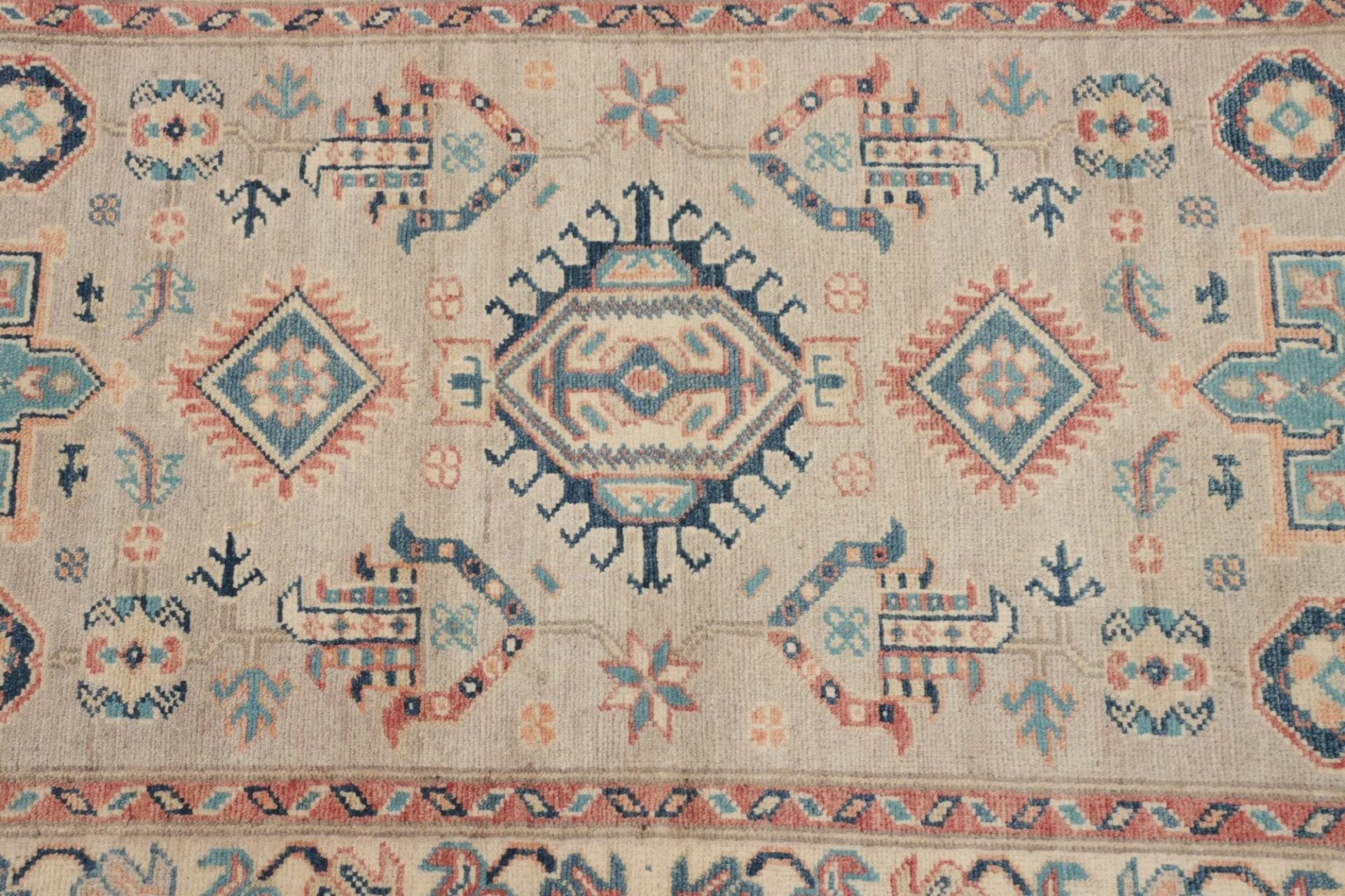 Kazak Orientteppich aus Pakistan, 86 × 292 cm