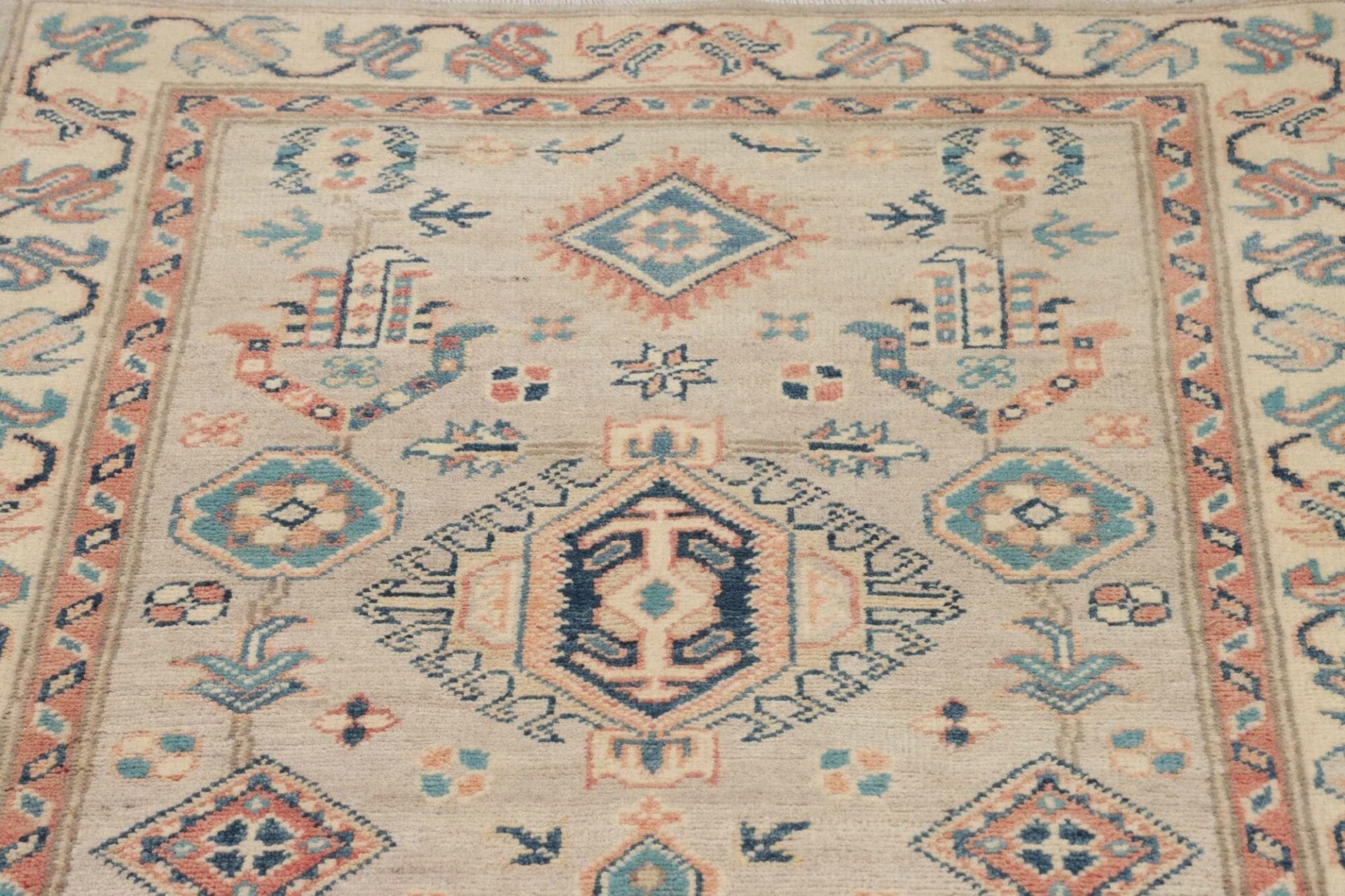 Kazak Orientteppich aus Pakistan, 86 × 292 cm