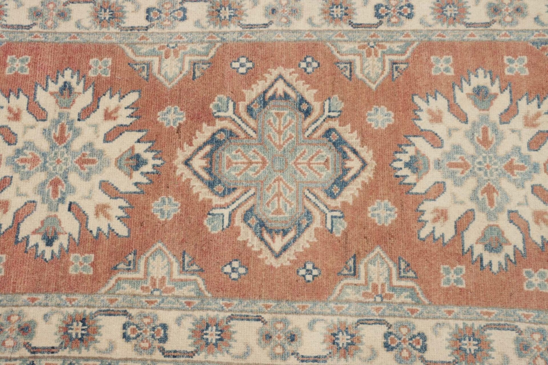 Kazak Orientteppich aus Pakistan, 87 × 293 cm