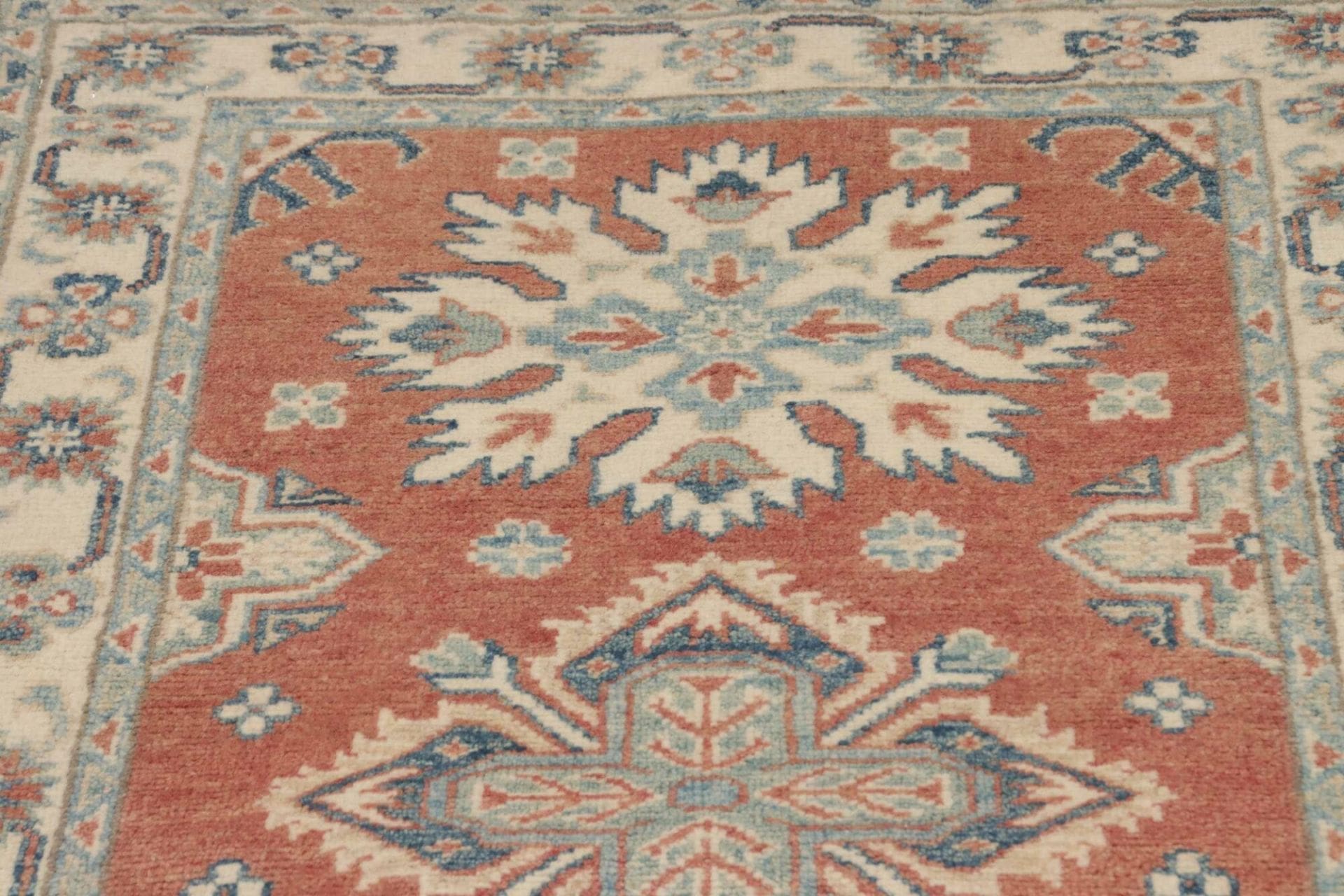 Kazak Orientteppich aus Pakistan, 87 × 293 cm