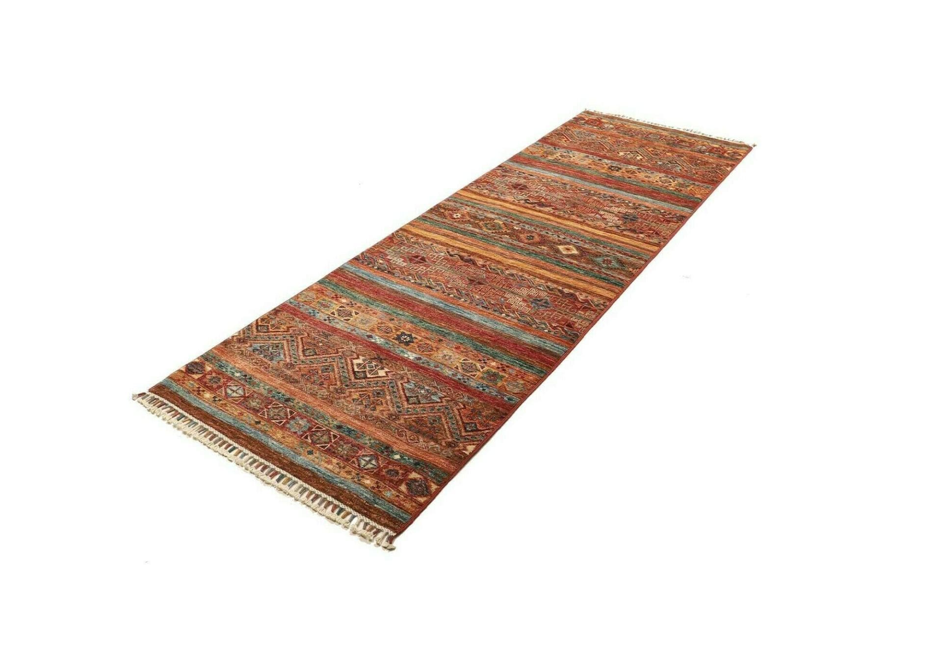 Handgeknüpfter Samarkand Orientteppich 85 × 242 cm