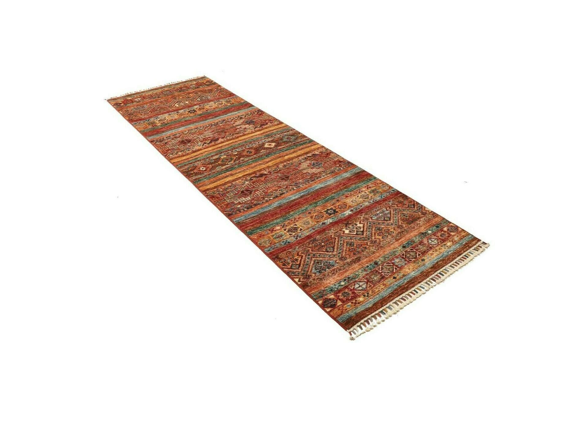 Handgeknüpfter Samarkand Orientteppich 85 × 242 cm