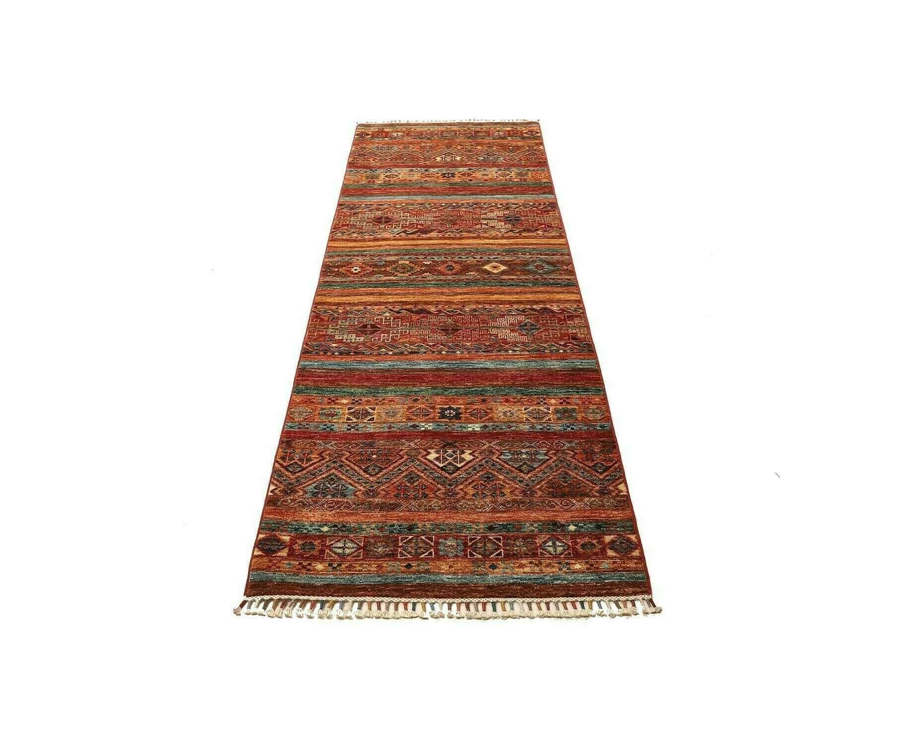 Handgeknüpfter Samarkand Orientteppich 85 × 242 cm