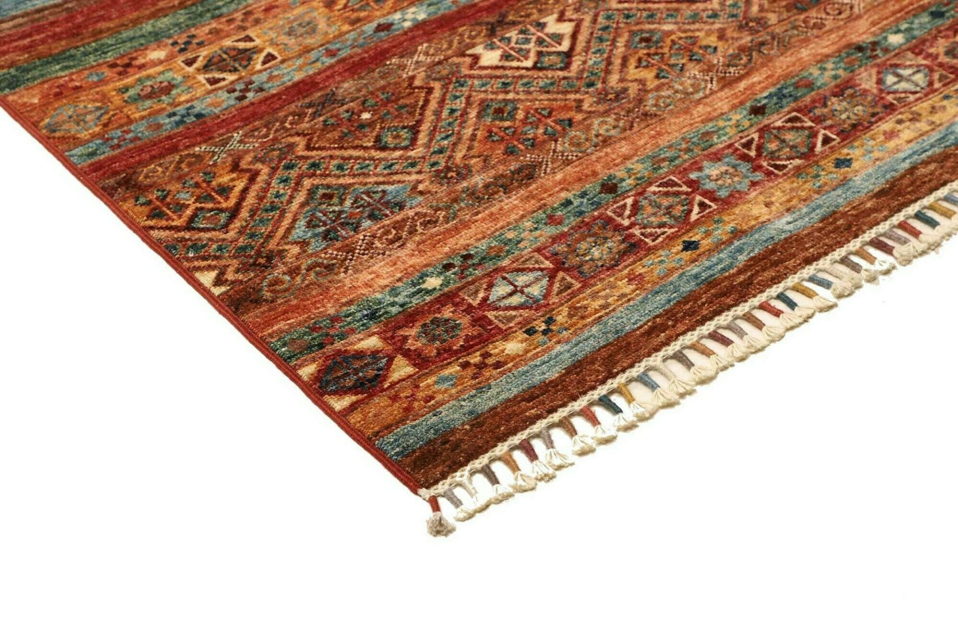 Handgeknüpfter Samarkand Orientteppich 85 × 242 cm