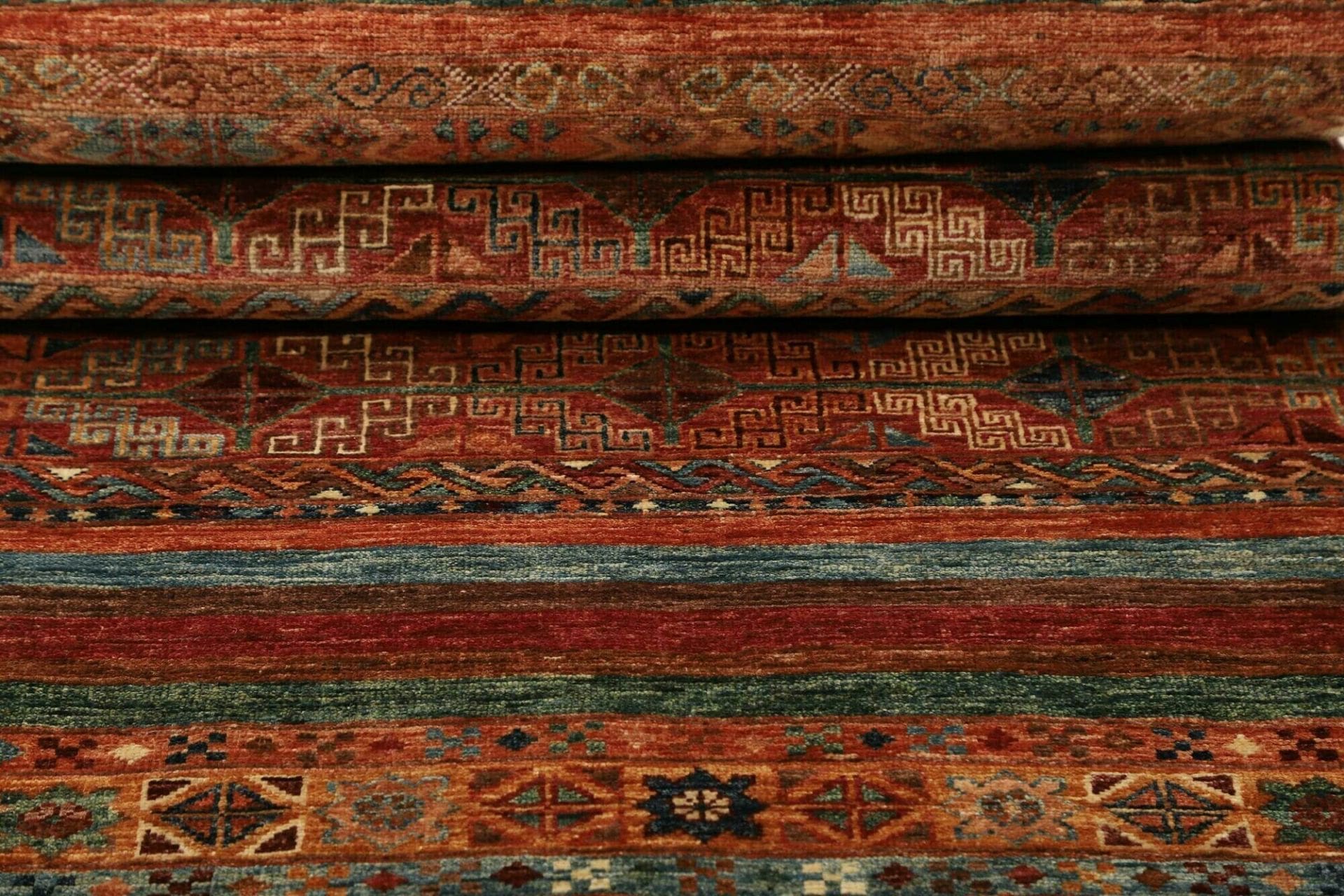 Handgeknüpfter Samarkand Orientteppich 85 × 242 cm