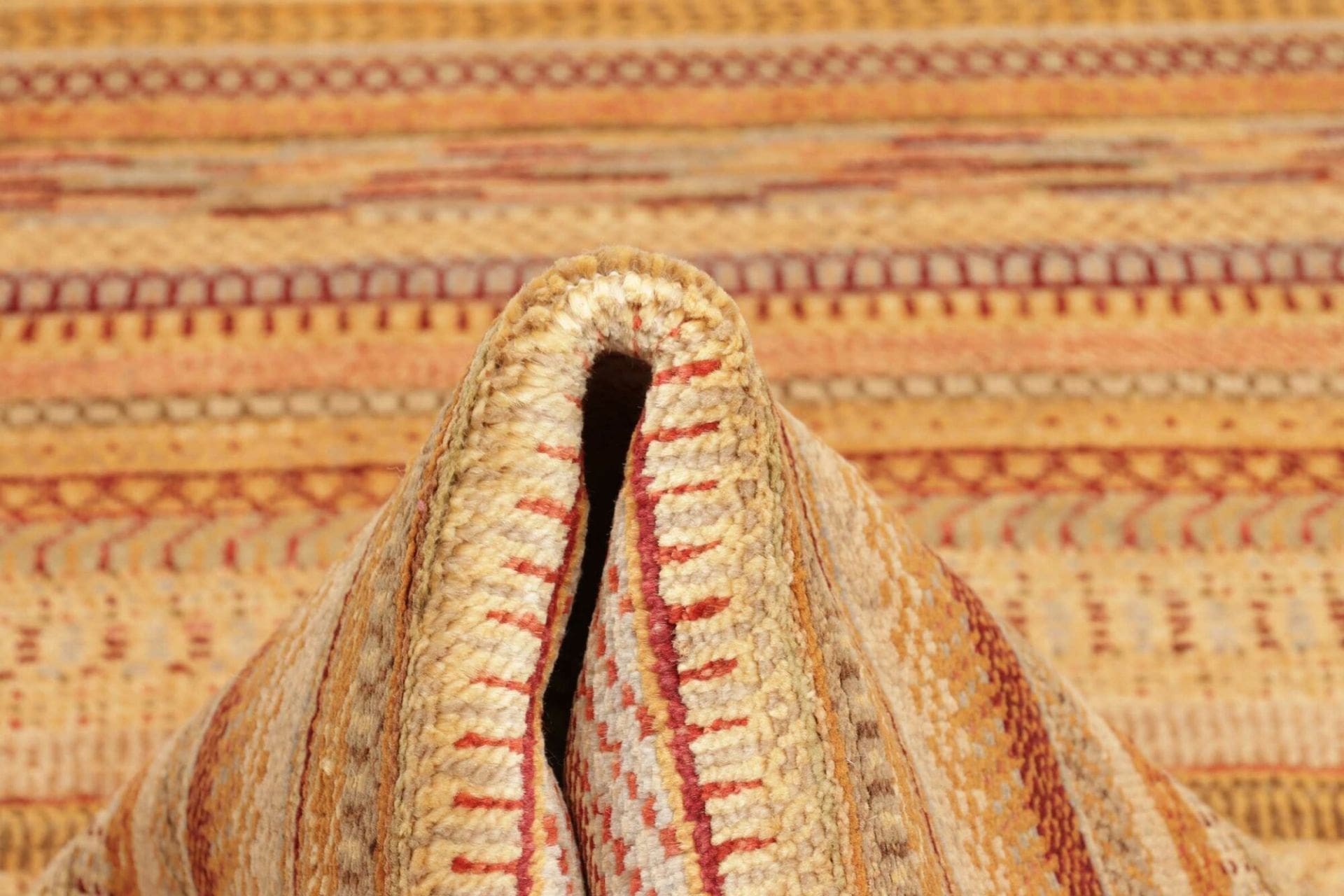 Loribaft Orientteppich 82 × 249 cm aus Wolle, handgeknüpft