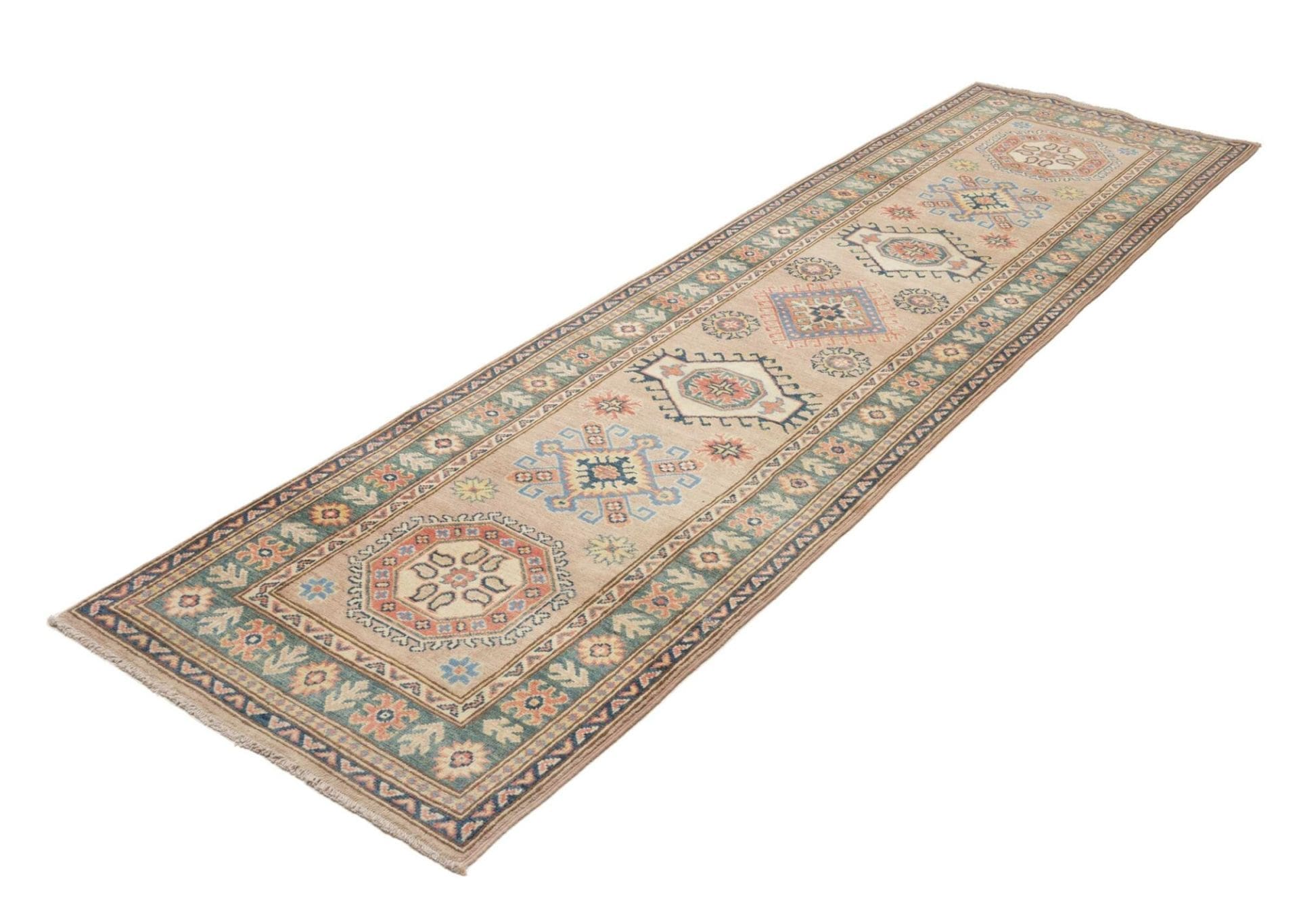 Kazak Orientteppich aus Pakistan, 85 × 295 cm
