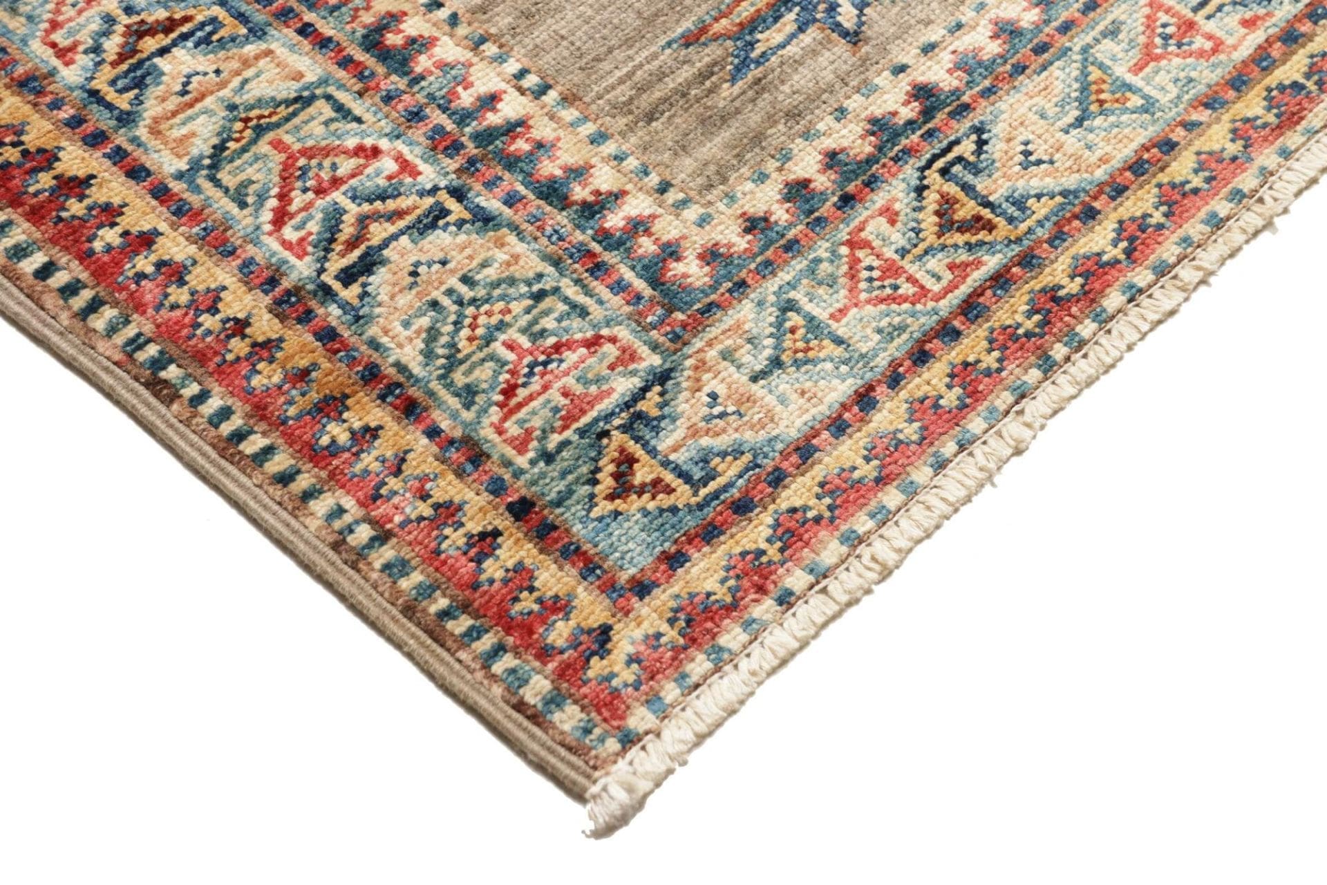 Kazak Orientteppich 80 × 294 cm aus Wolle, handgeknüpft