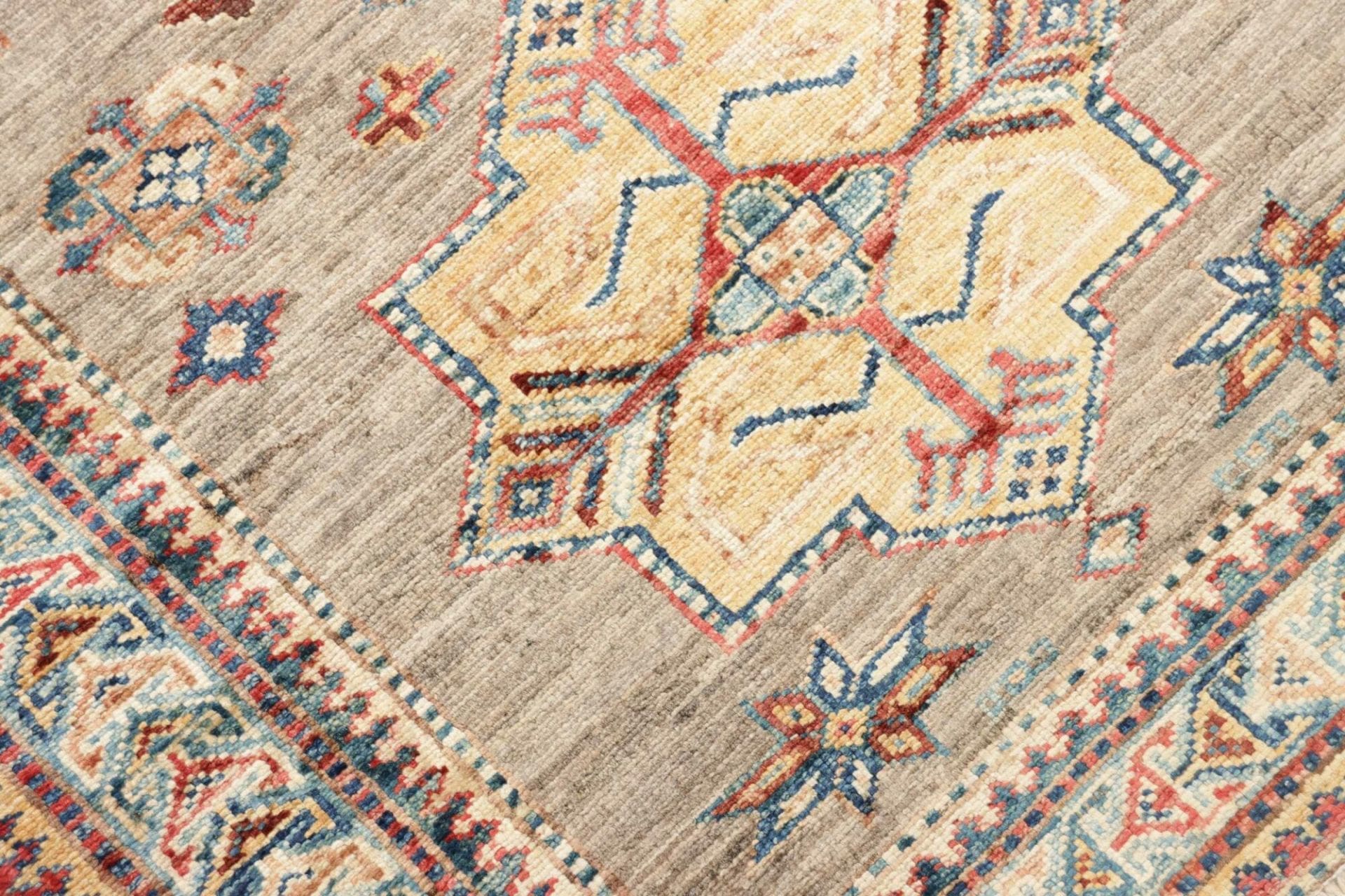 Kazak Orientteppich 80 × 294 cm aus Wolle, handgeknüpft