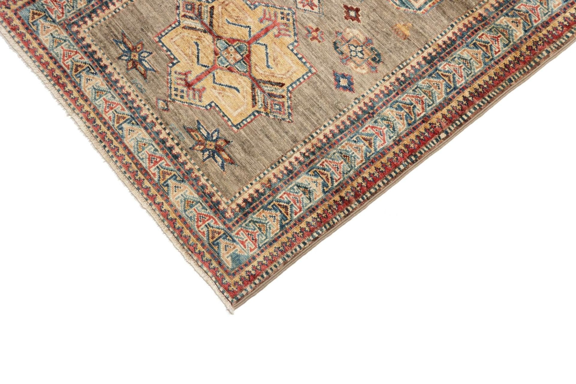 Kazak Orientteppich 80 × 294 cm aus Wolle, handgeknüpft