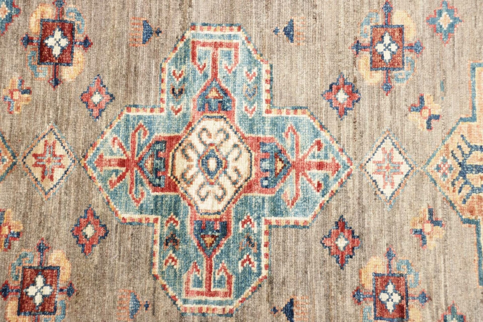 Kazak Orientteppich 80 × 294 cm aus Wolle, handgeknüpft
