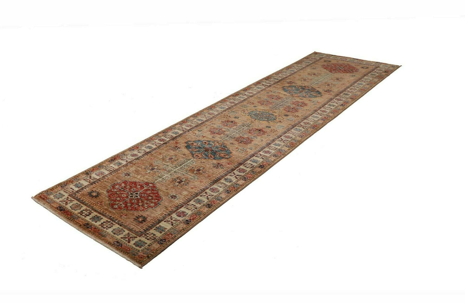 Handgeknüpfter Kazak Orientteppich 85 × 296 cm