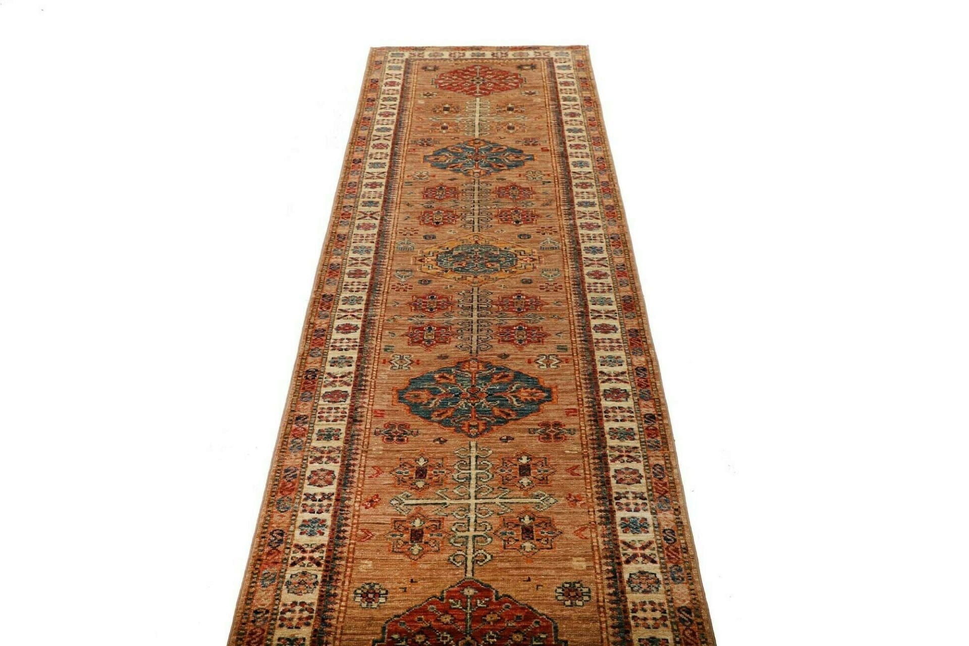 Handgeknüpfter Kazak Orientteppich 85 × 296 cm