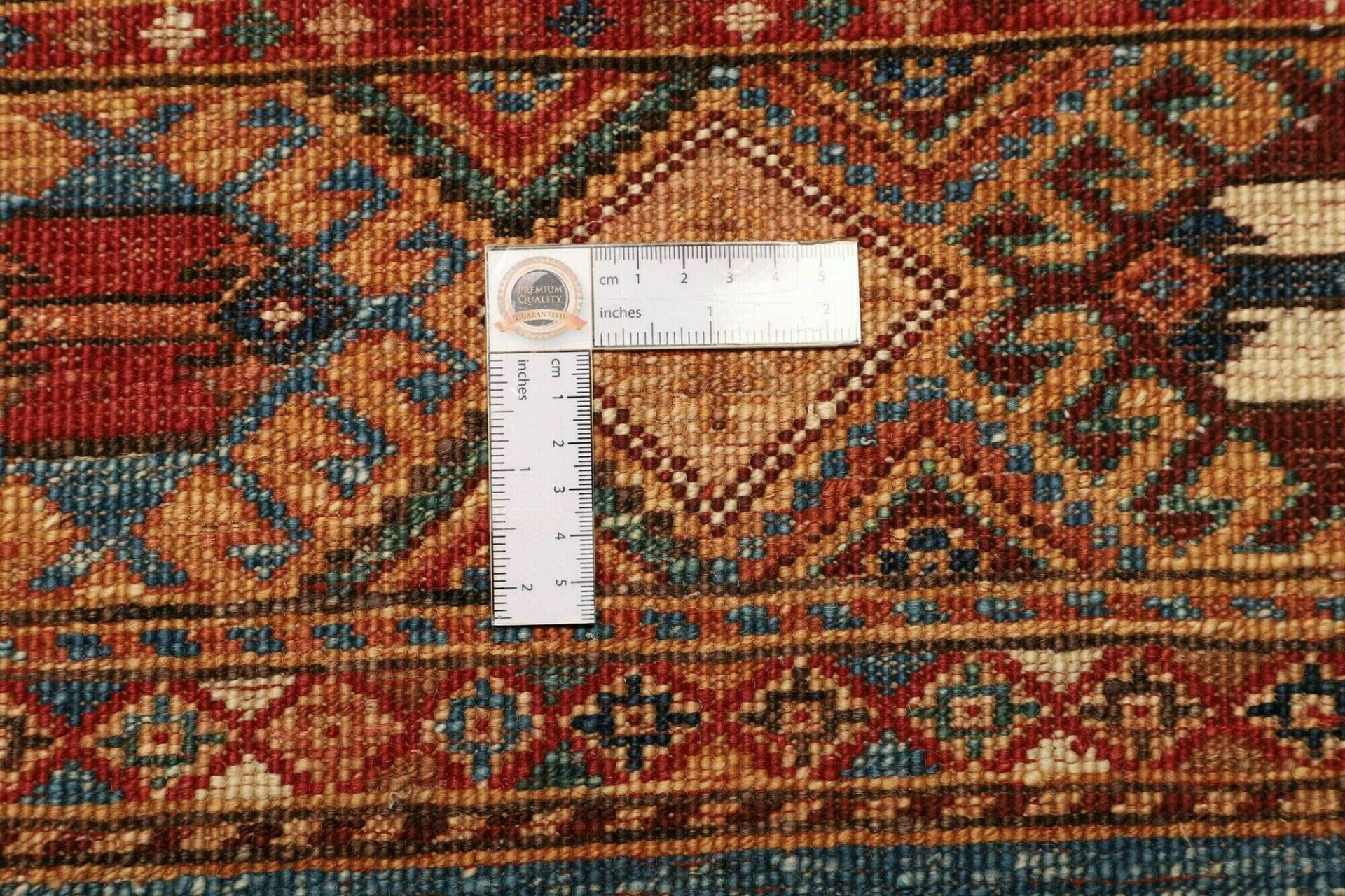 Handgeknüpfter Samarkand Orientteppich, 84 × 299 cm, Wolle