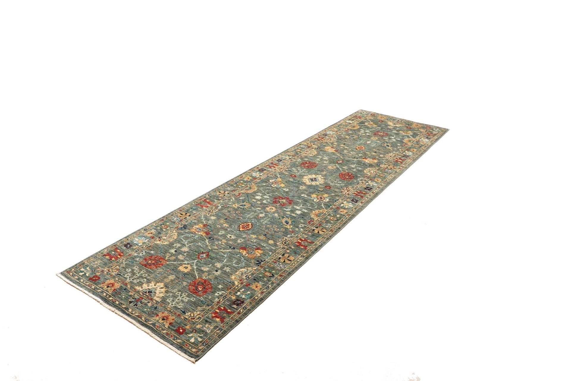 Handgeknüpfter Samarkand Orientteppich 86 × 298 cm