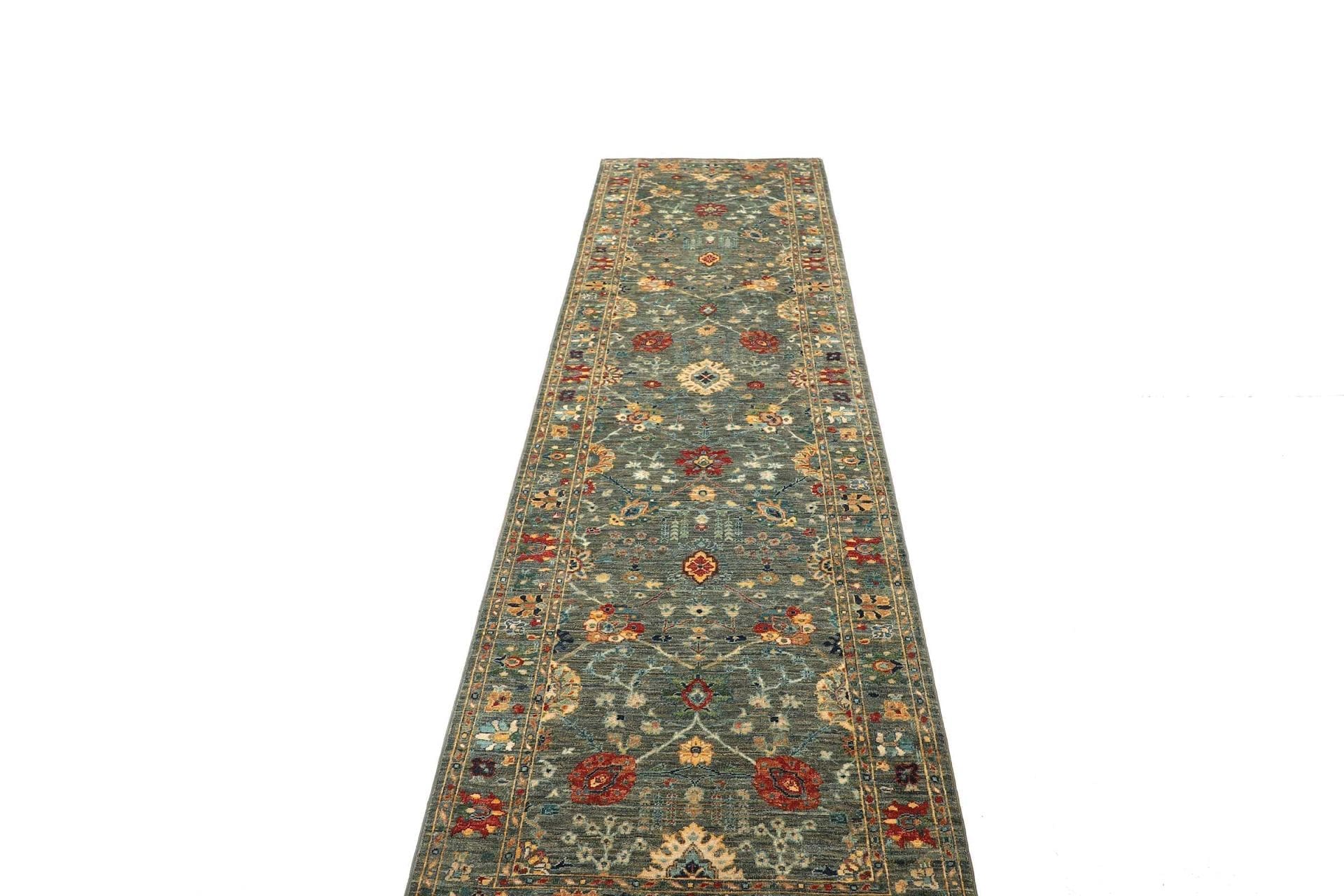 Handgeknüpfter Samarkand Orientteppich 86 × 298 cm