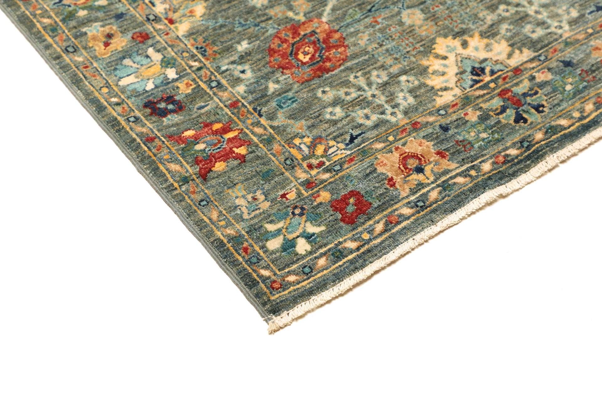 Handgeknüpfter Samarkand Orientteppich 86 × 298 cm